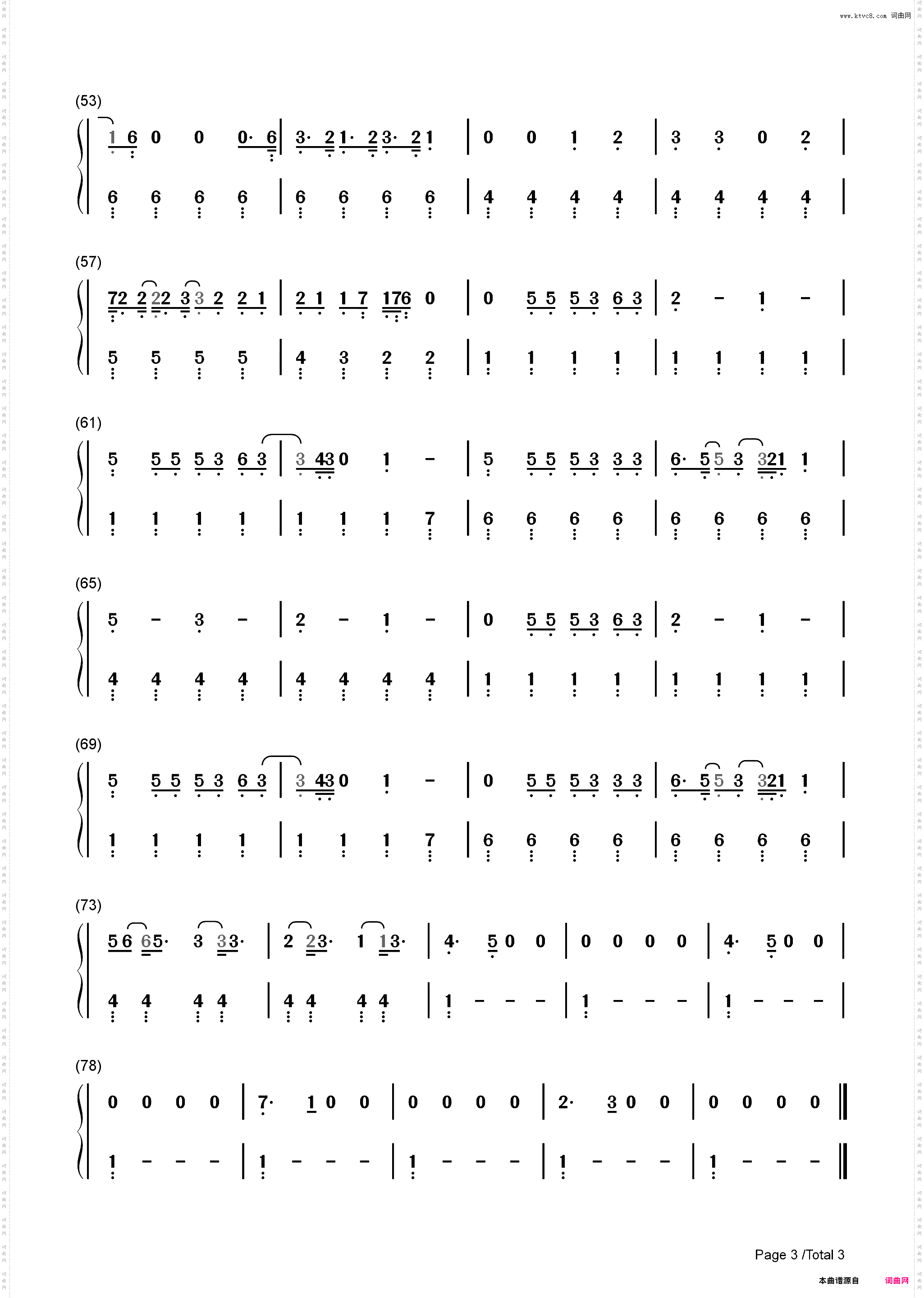 Cherry-Harry Styles_简谱版