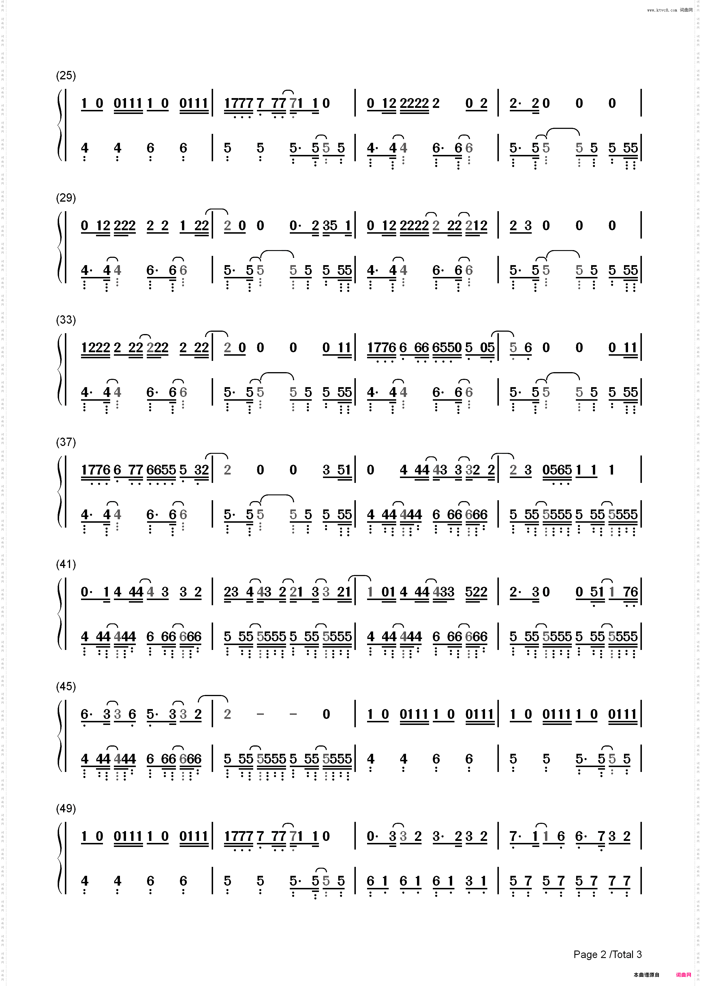 Break Up Song-Little Mix_简谱版