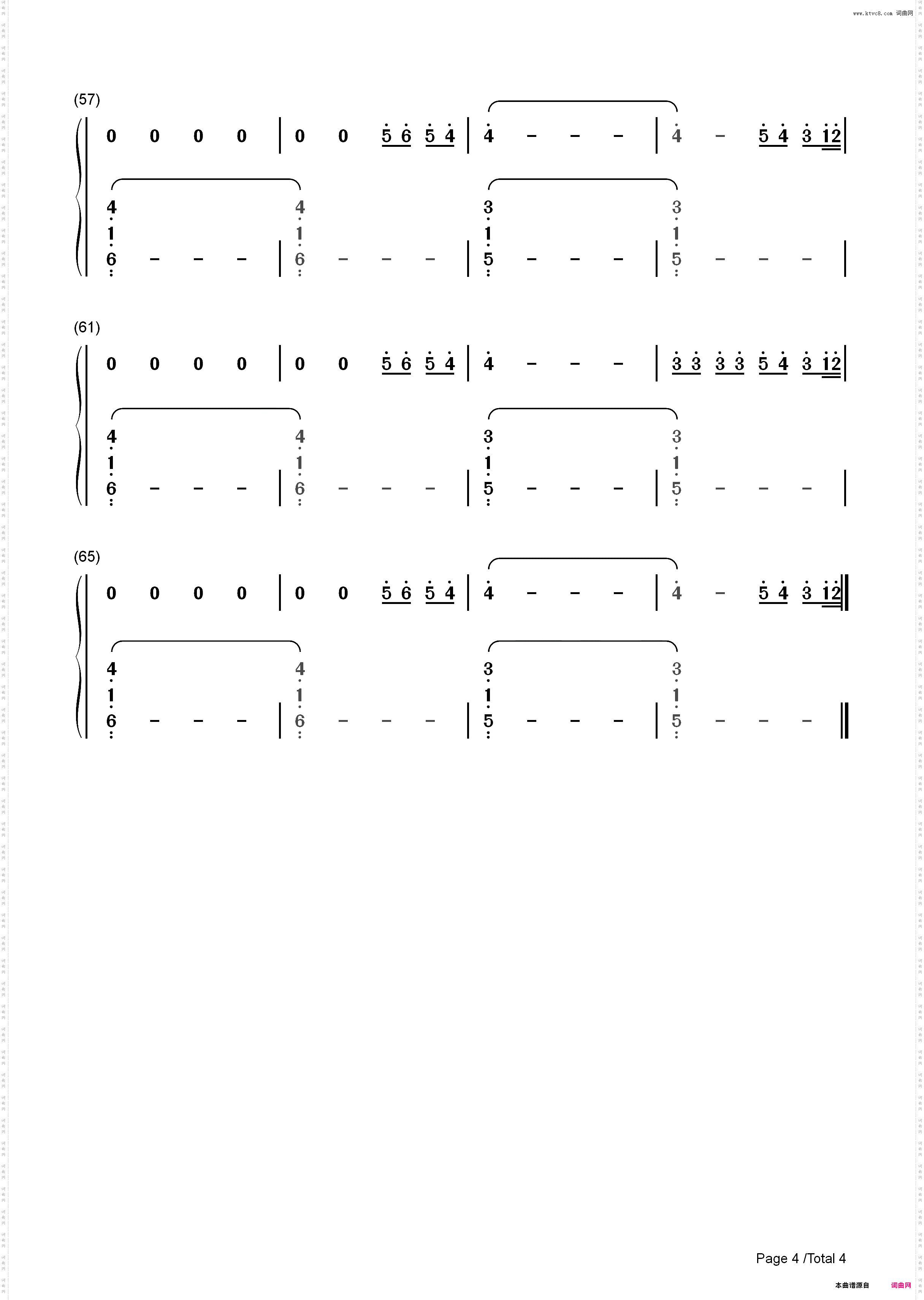 Time Flies-Drake_简谱版