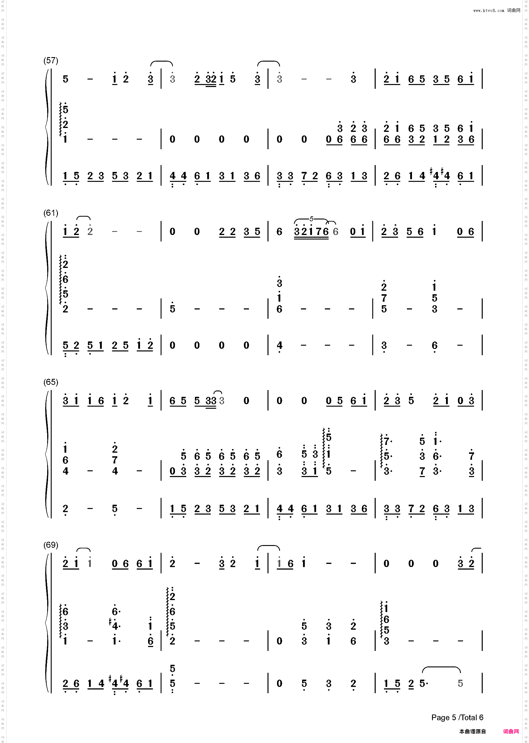 人间不值得-拈杯酒眯着眼说专心看人间-抖音热歌_简谱版