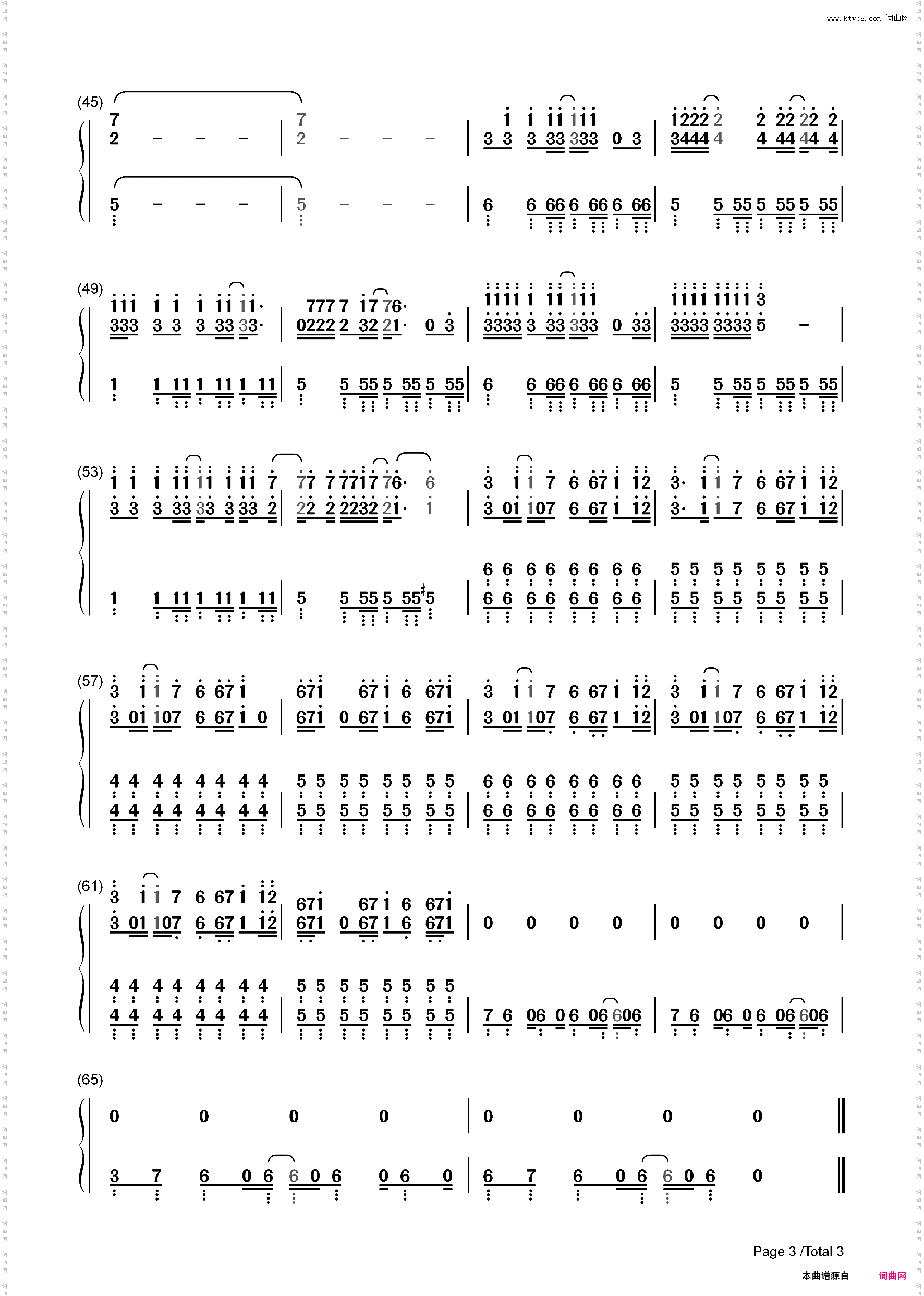 Voodoo Kingdom-JOJO的奇妙冒险幻影血脉主题曲_简谱版