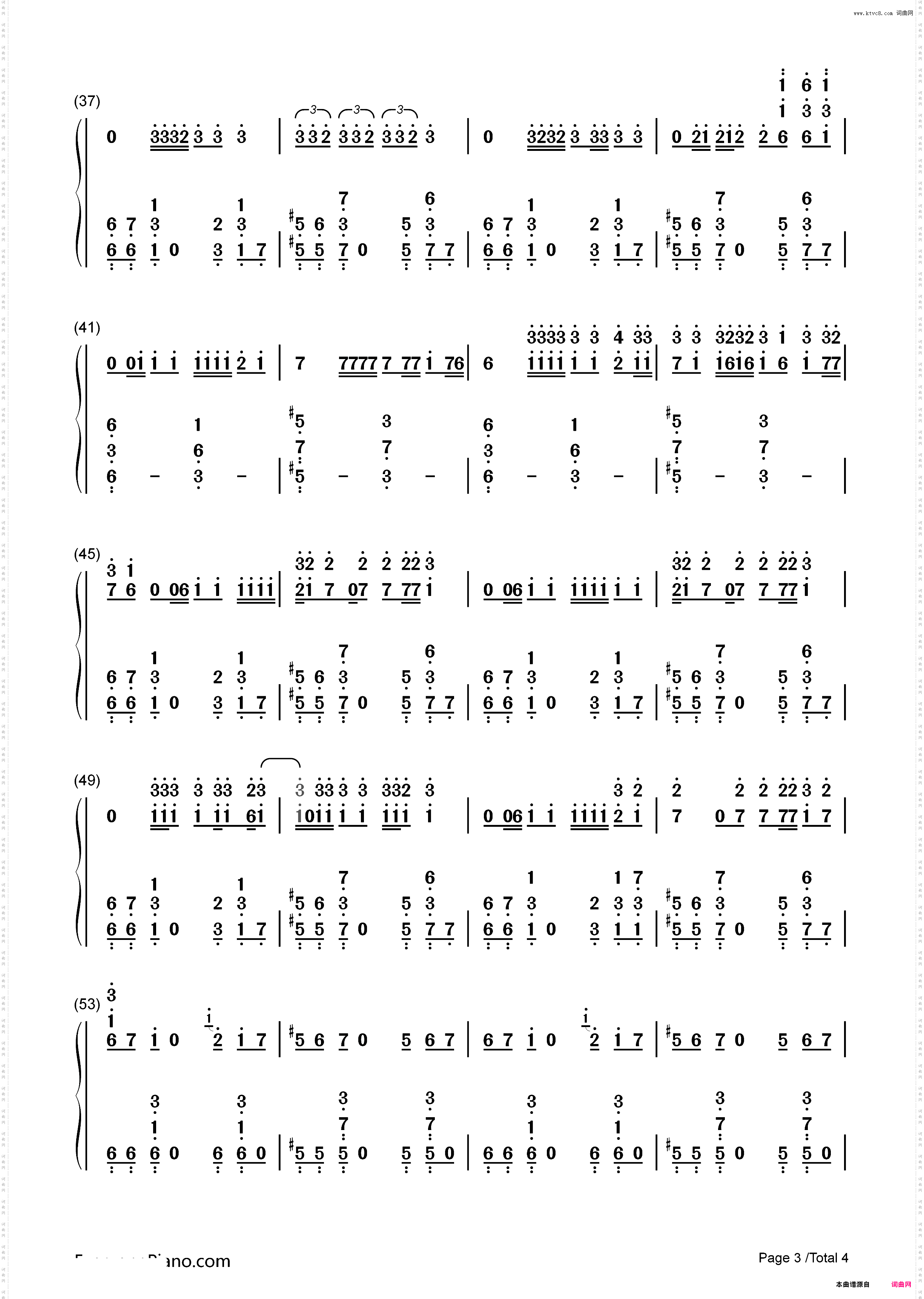 Short Kings Anthem-Blackbear ft Tiny Meat Gang_简谱版