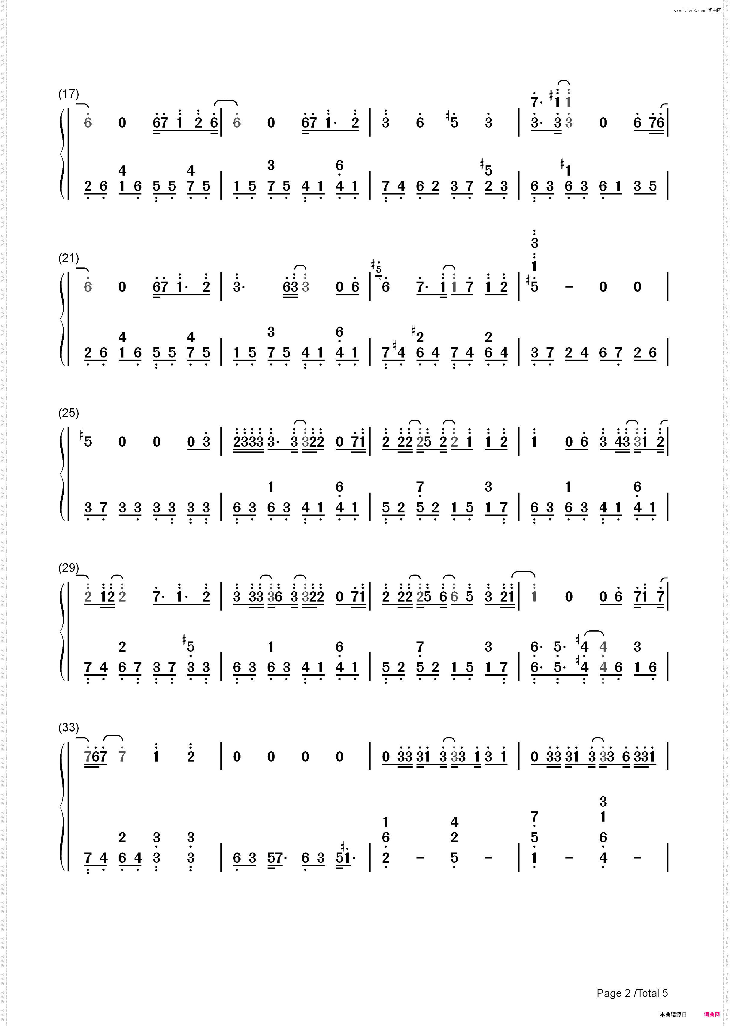 Nisha Labyrinth-夜之迷宫-艾尔之光LABY主题曲_简谱版