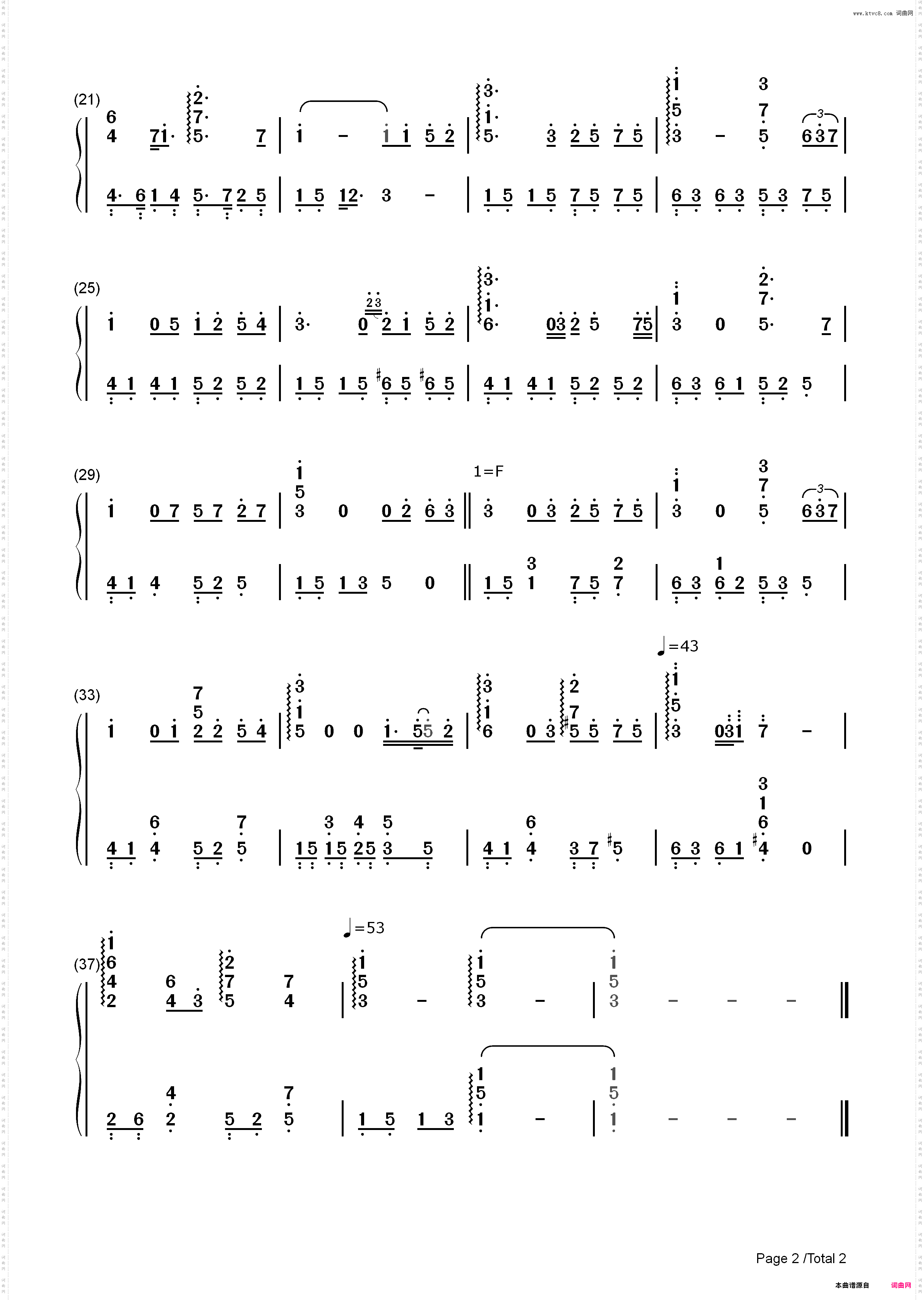 从群里传来的琴声-原创_简谱版