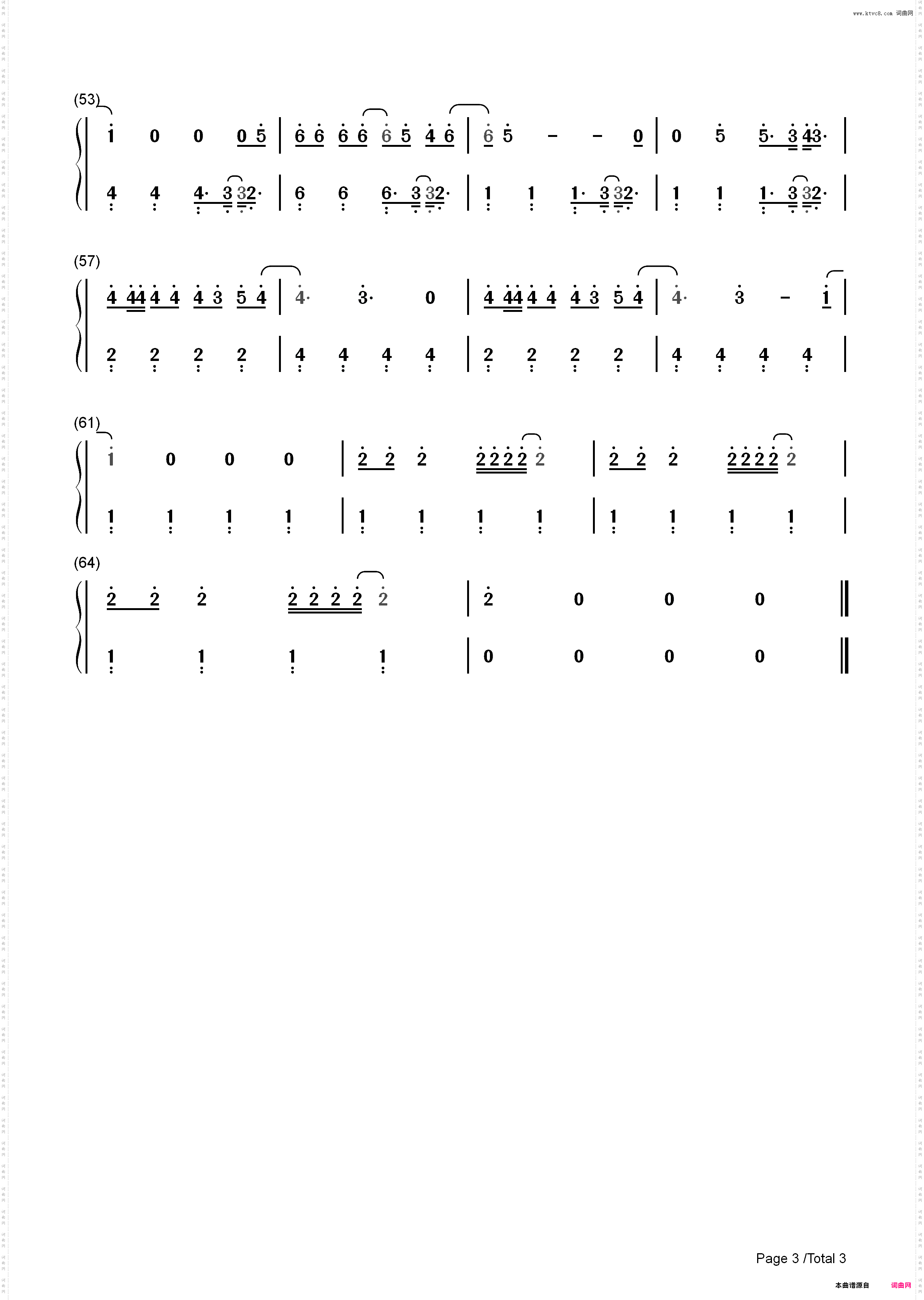 Orphans-Coldplay_简谱版
