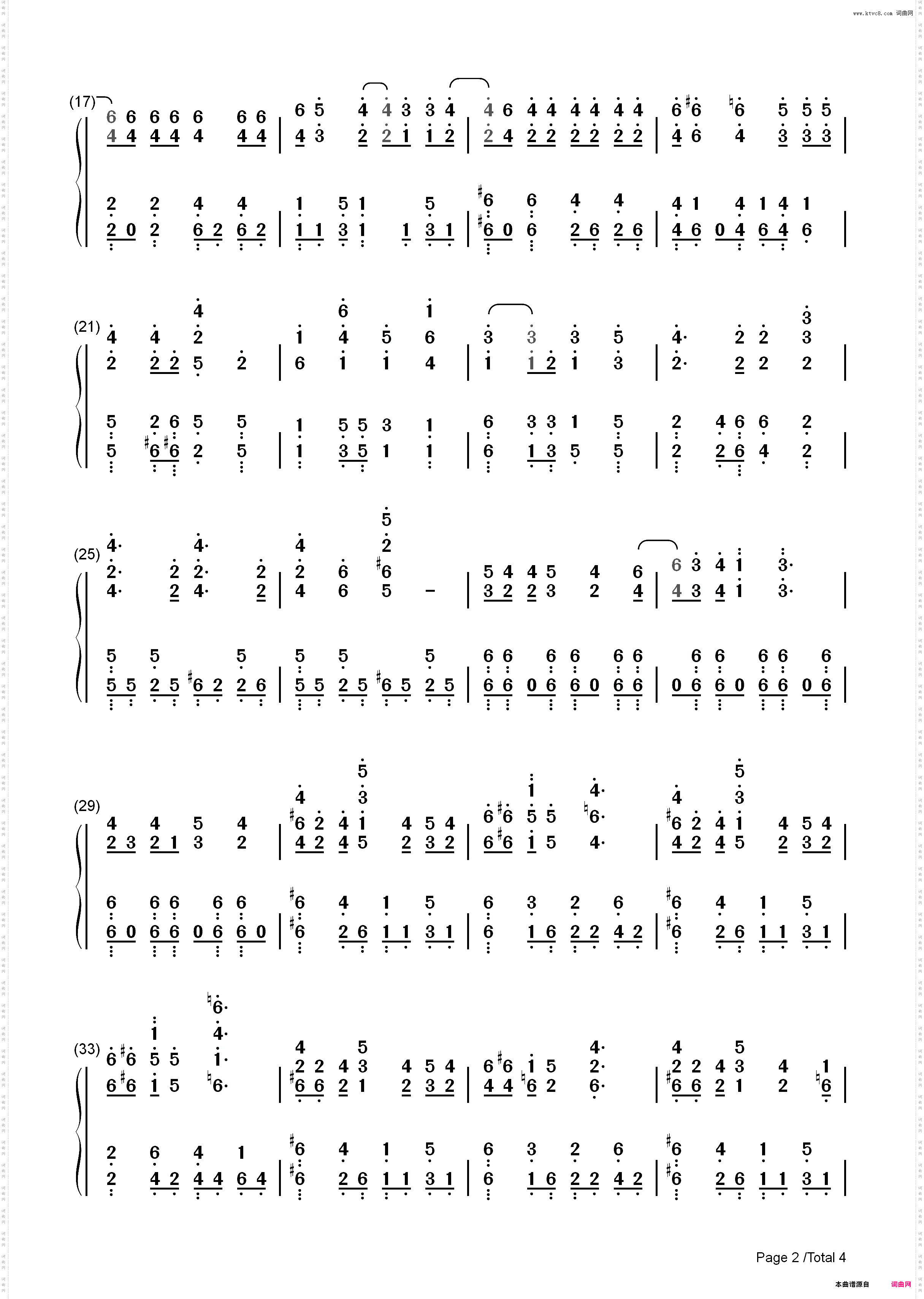 アネクドット-萌兽宠物店ED_简谱版