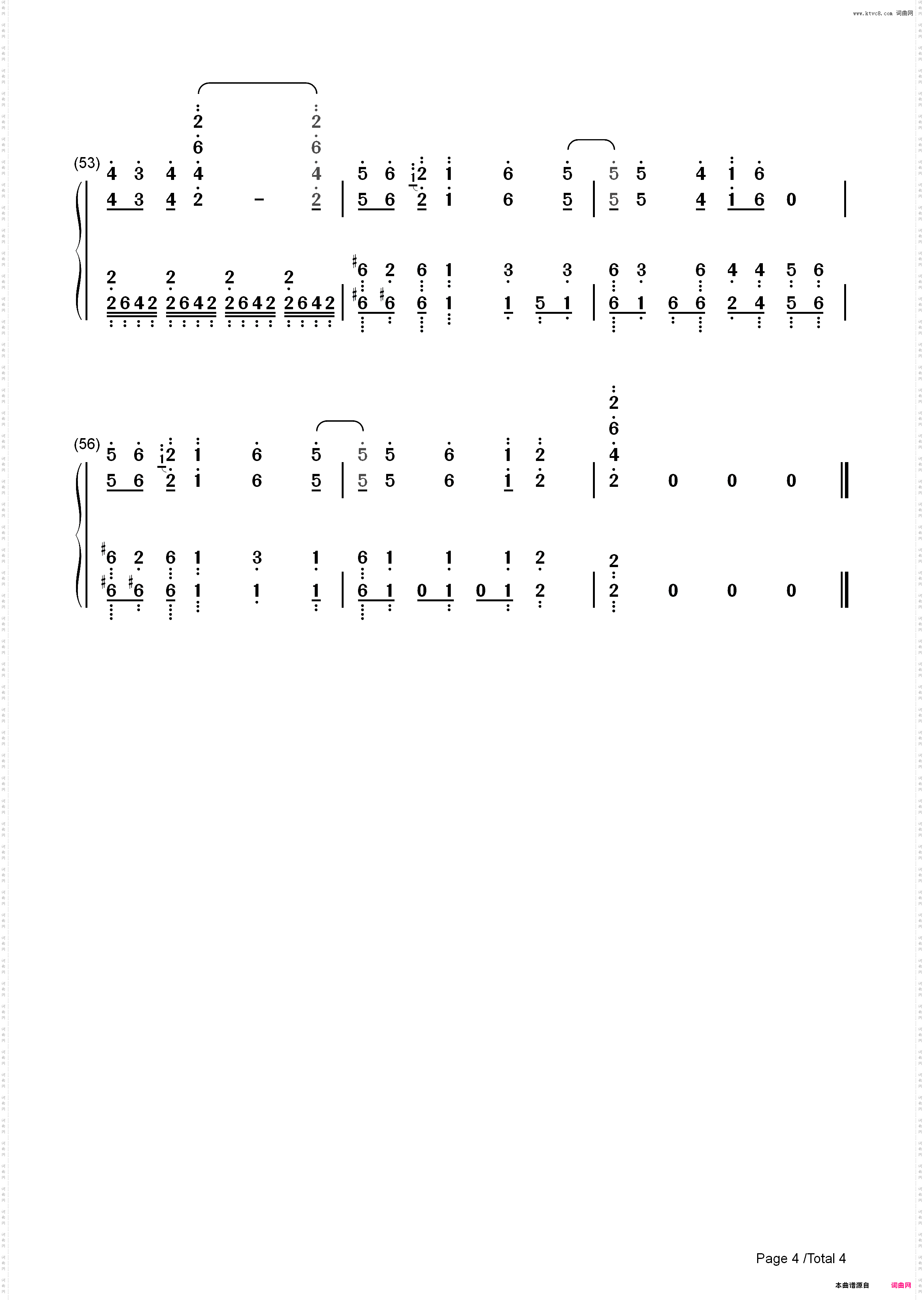 アネクドット-萌兽宠物店ED_简谱版