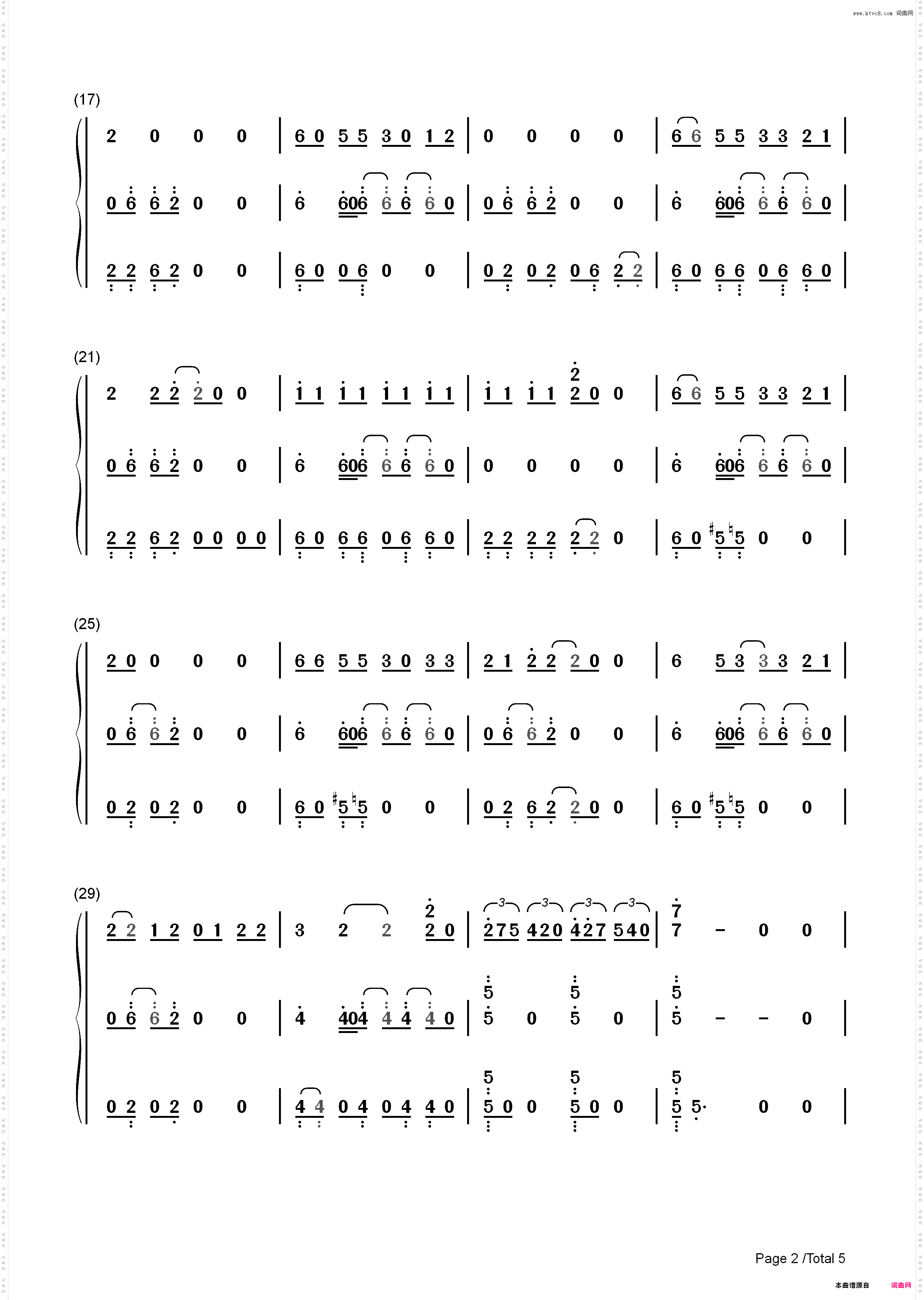 チカっとチカ千花っ?-辉夜大小姐想让我告白天才们的恋爱头脑战OST_简谱版