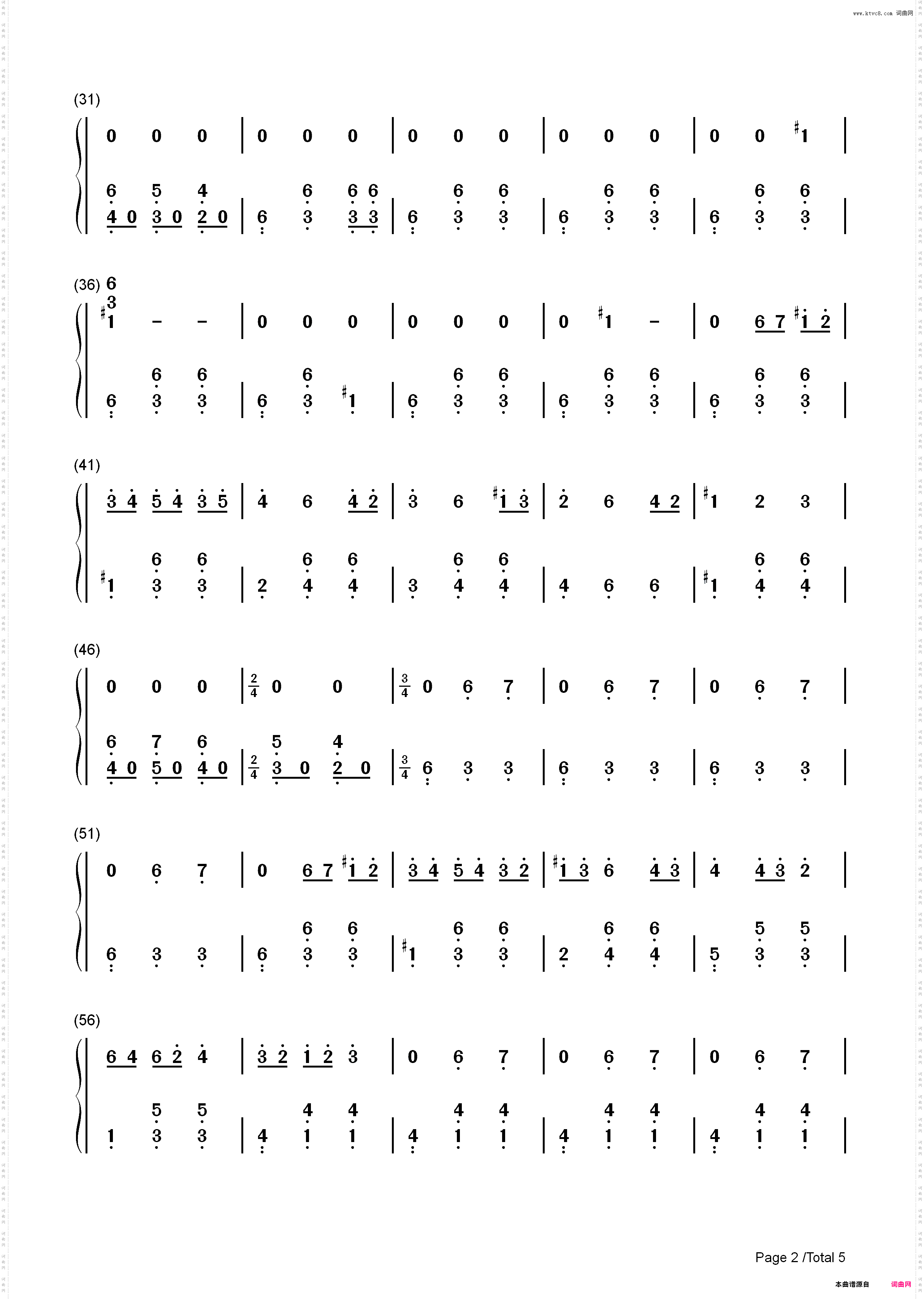 Orth Waltz-来自深渊OST_简谱版