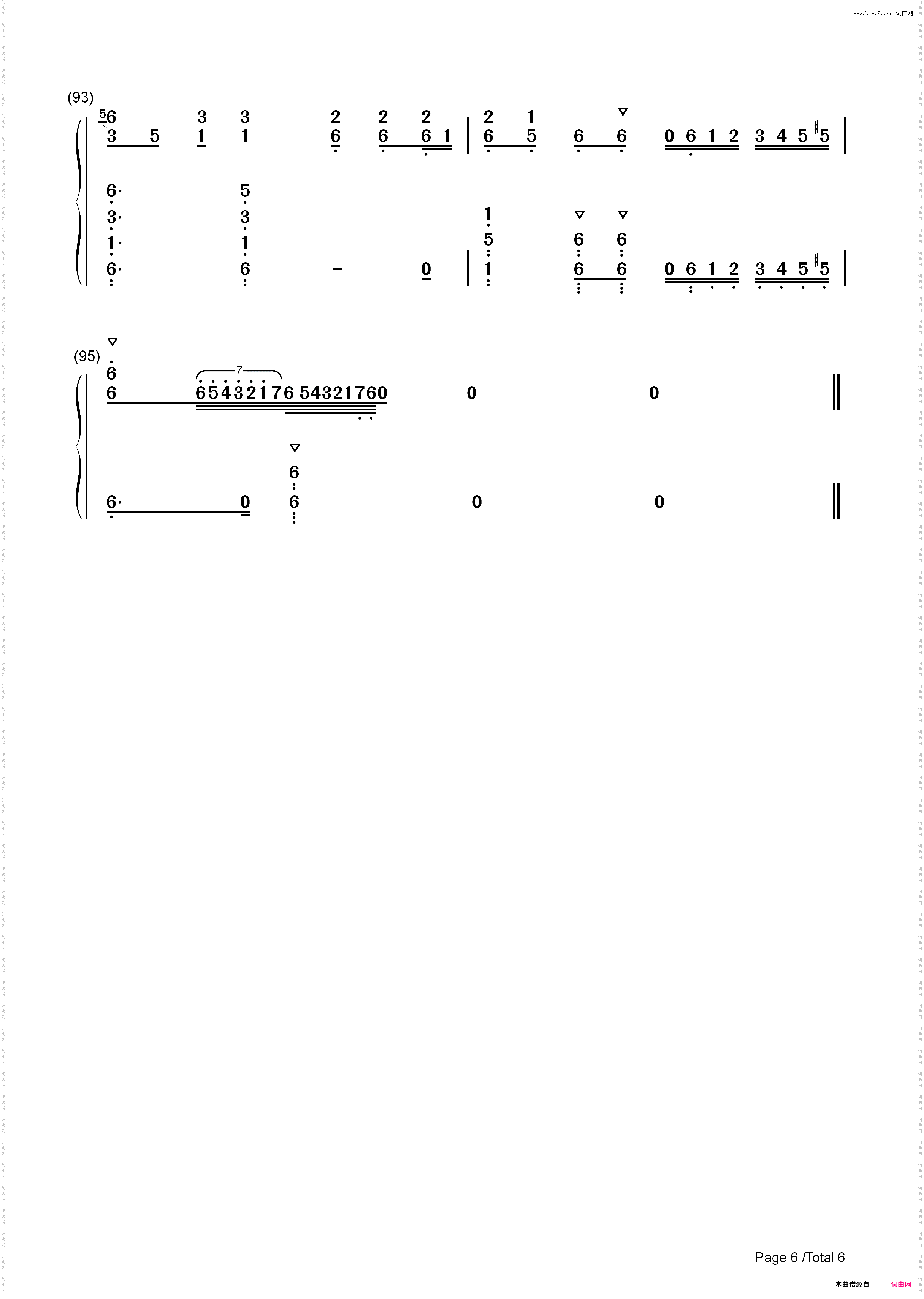 South of the Border-Ed Sheeran_简谱版