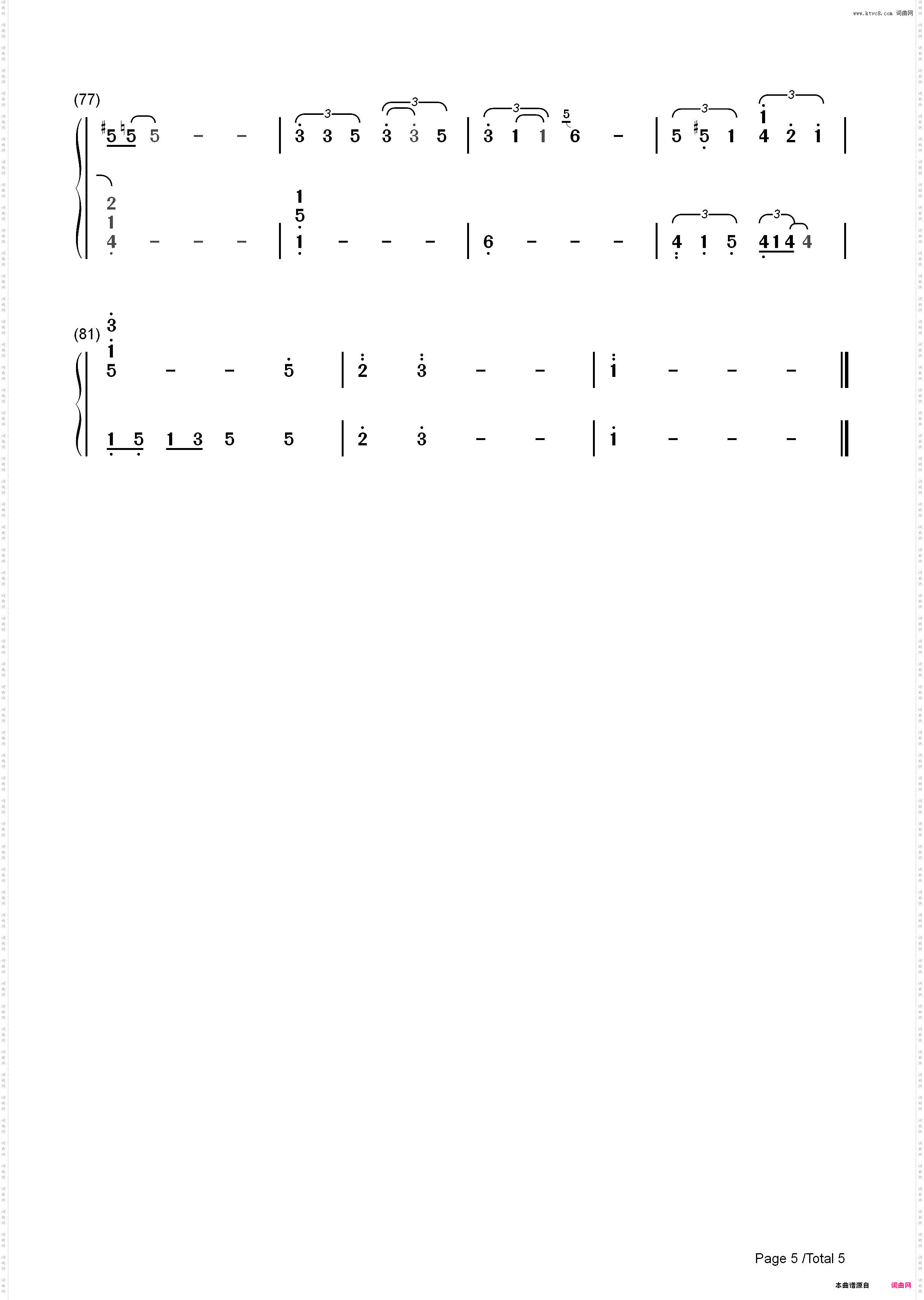 Half The World Away-Oasis_简谱版