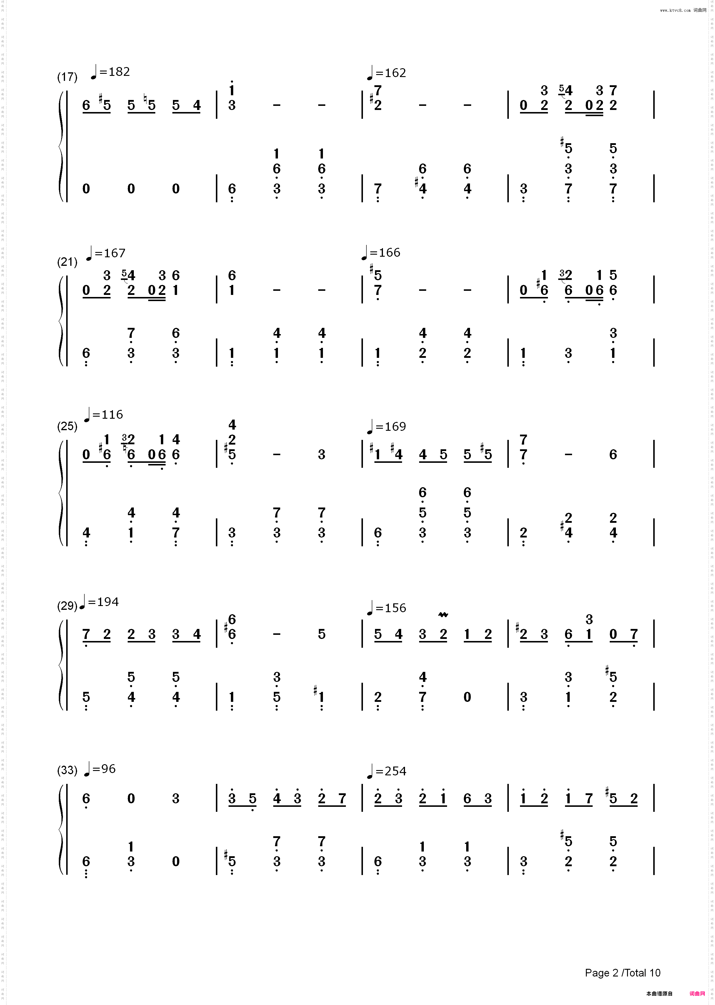 升C小调圆舞曲-肖邦_简谱版