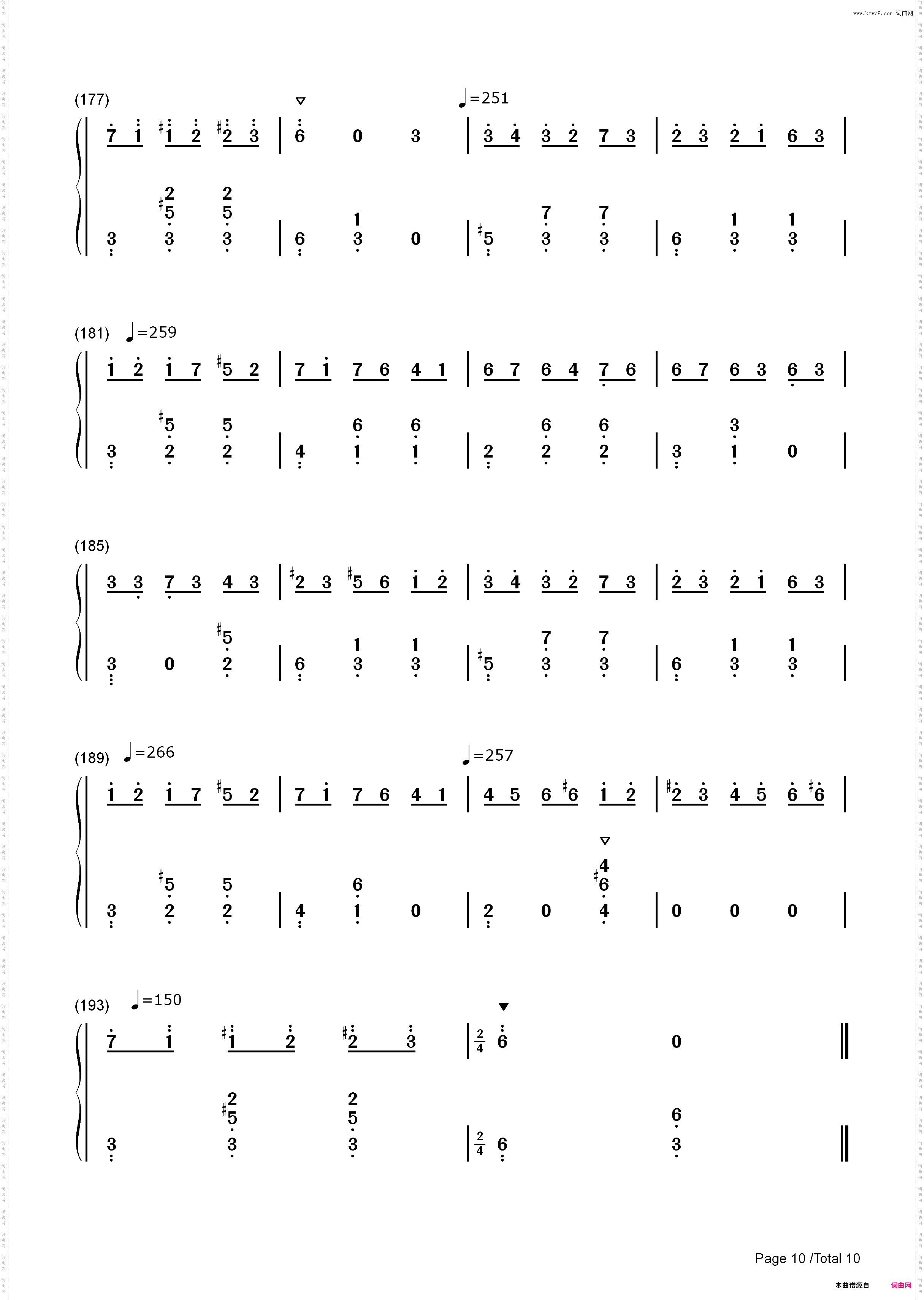 升C小调圆舞曲-肖邦_简谱版