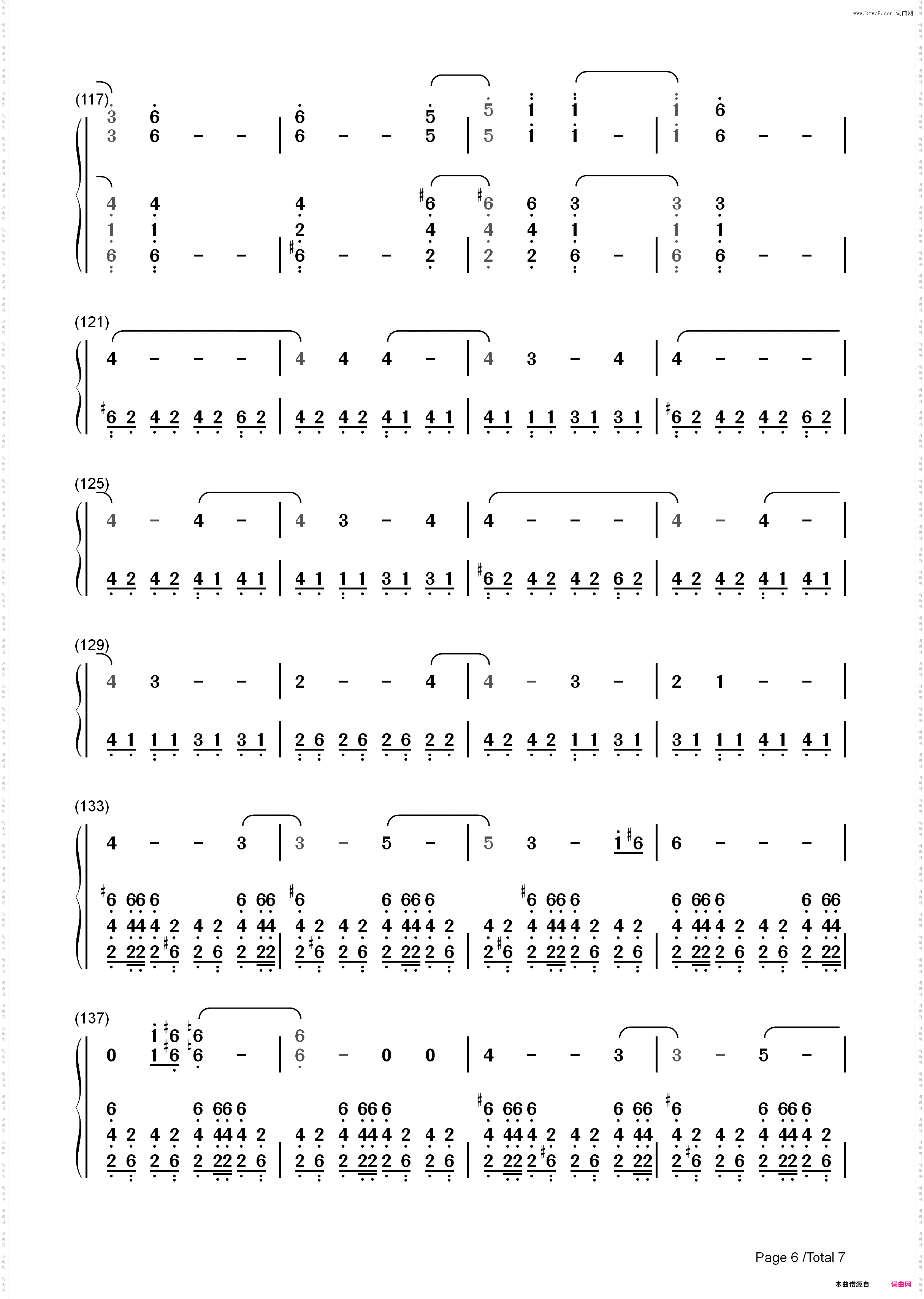 Welcome Home-Radical Face_简谱版