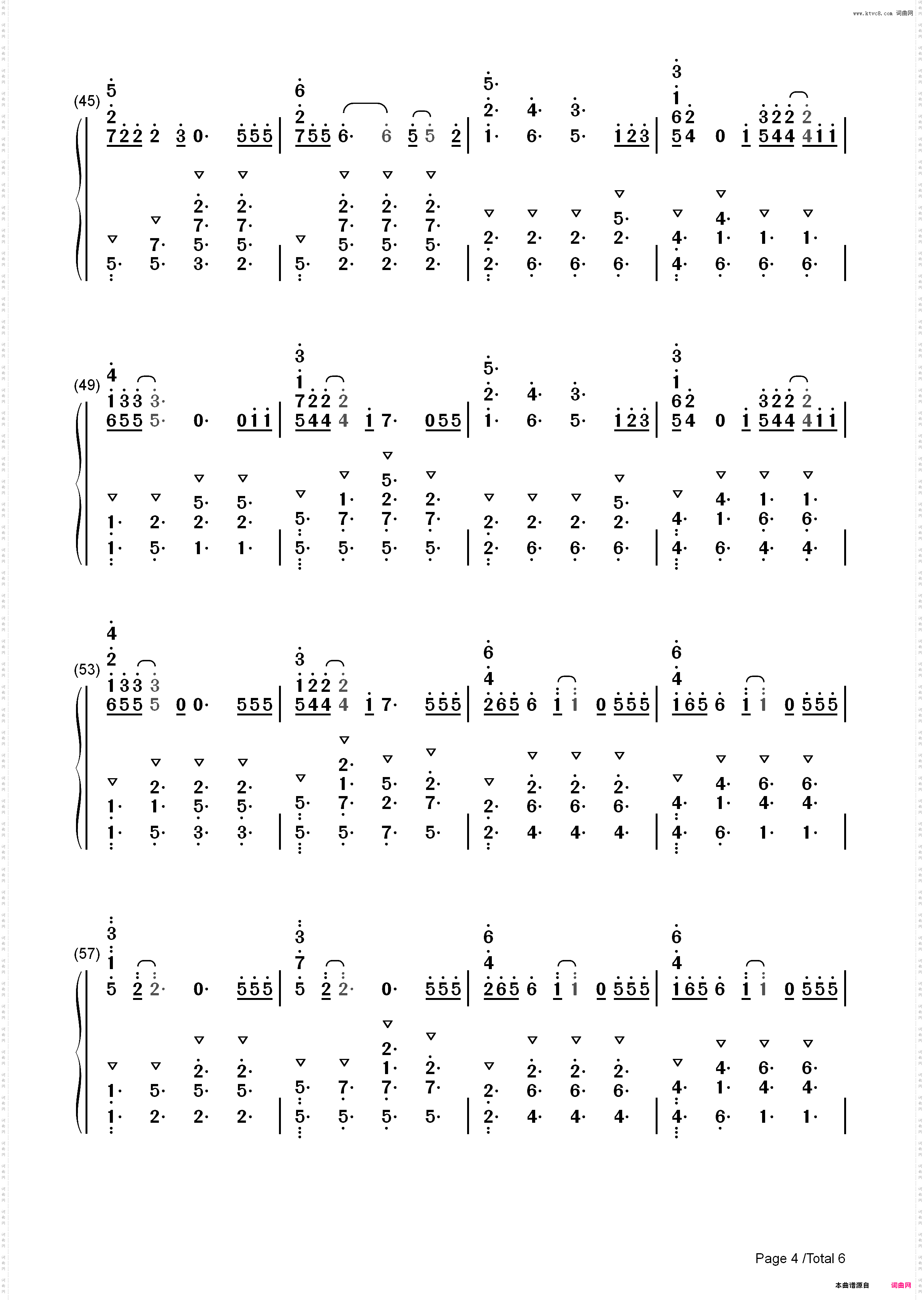 Flux-Ellie Goulding_简谱版