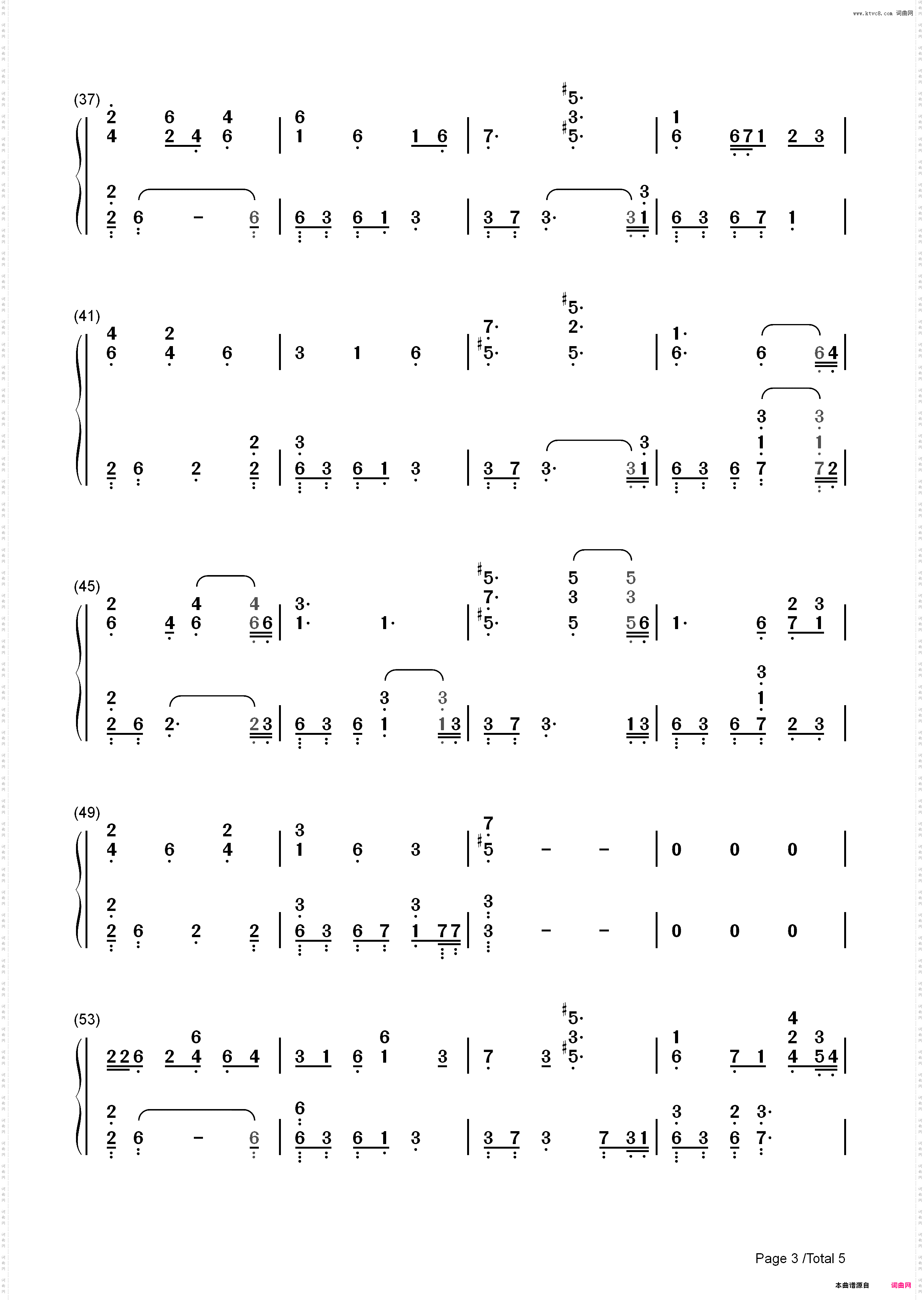 Expectations-Lauren Jauregui_简谱版