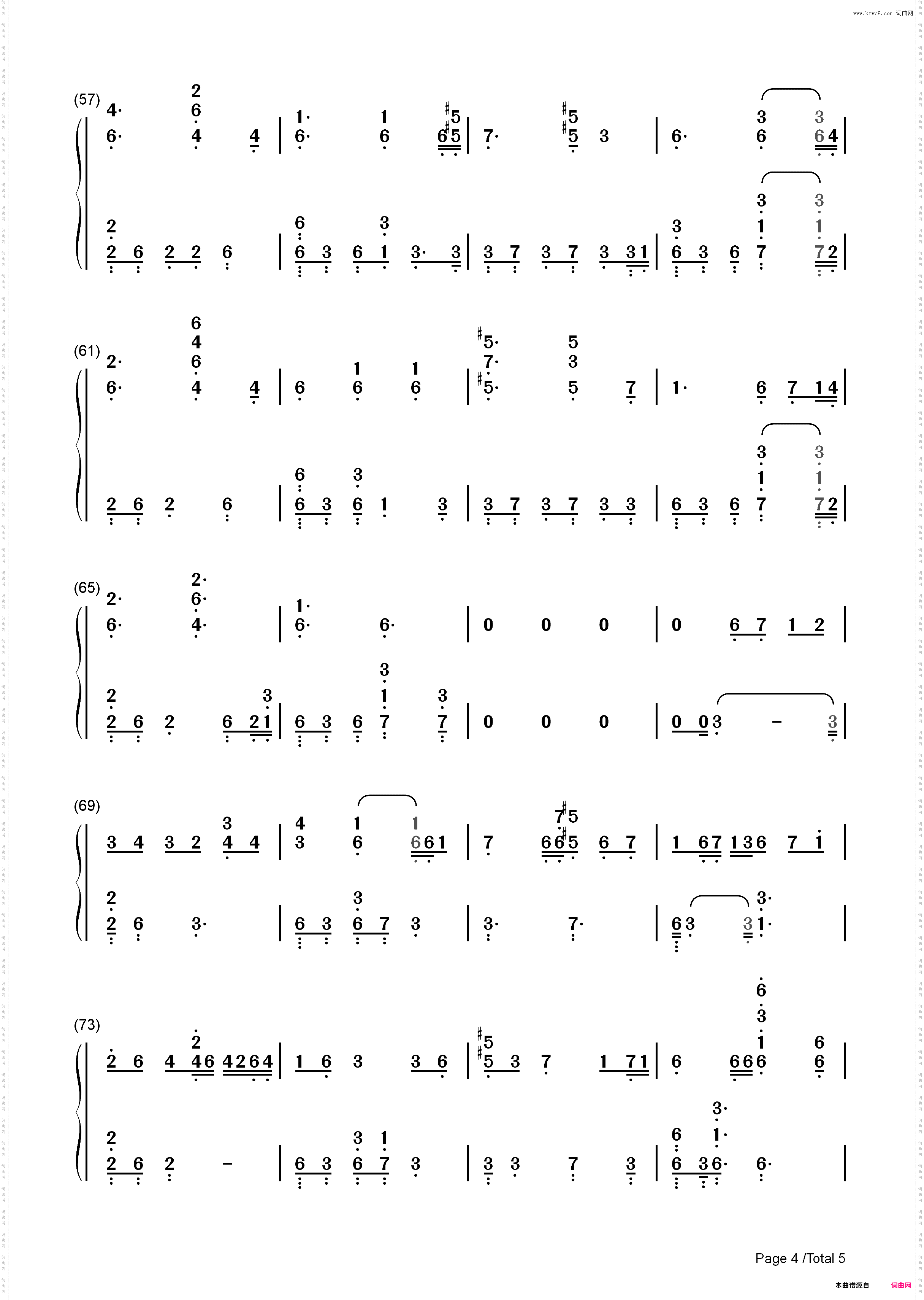 Expectations-Lauren Jauregui_简谱版