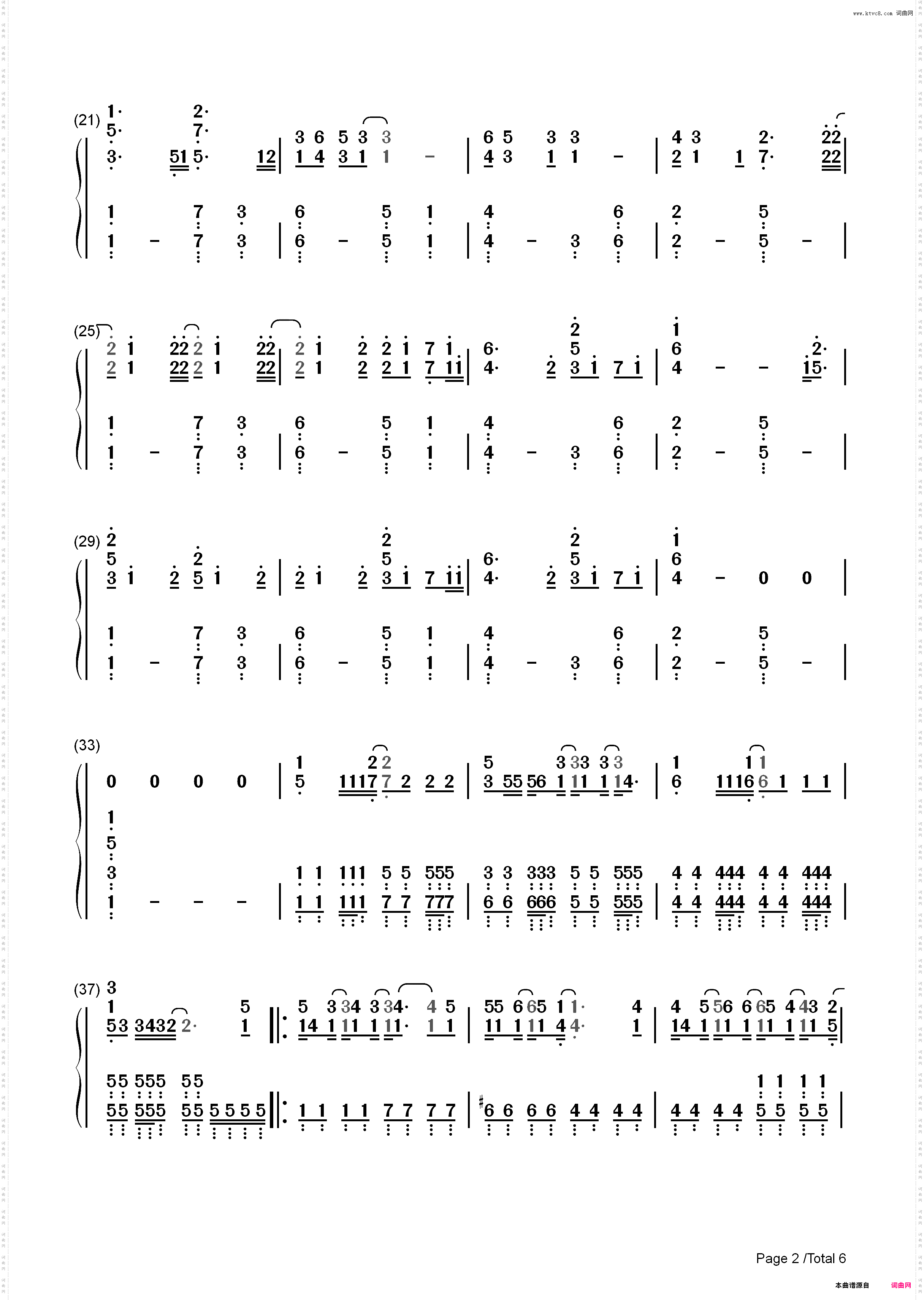 Welcome to the Black Parade-My Chemical Romance_简谱版