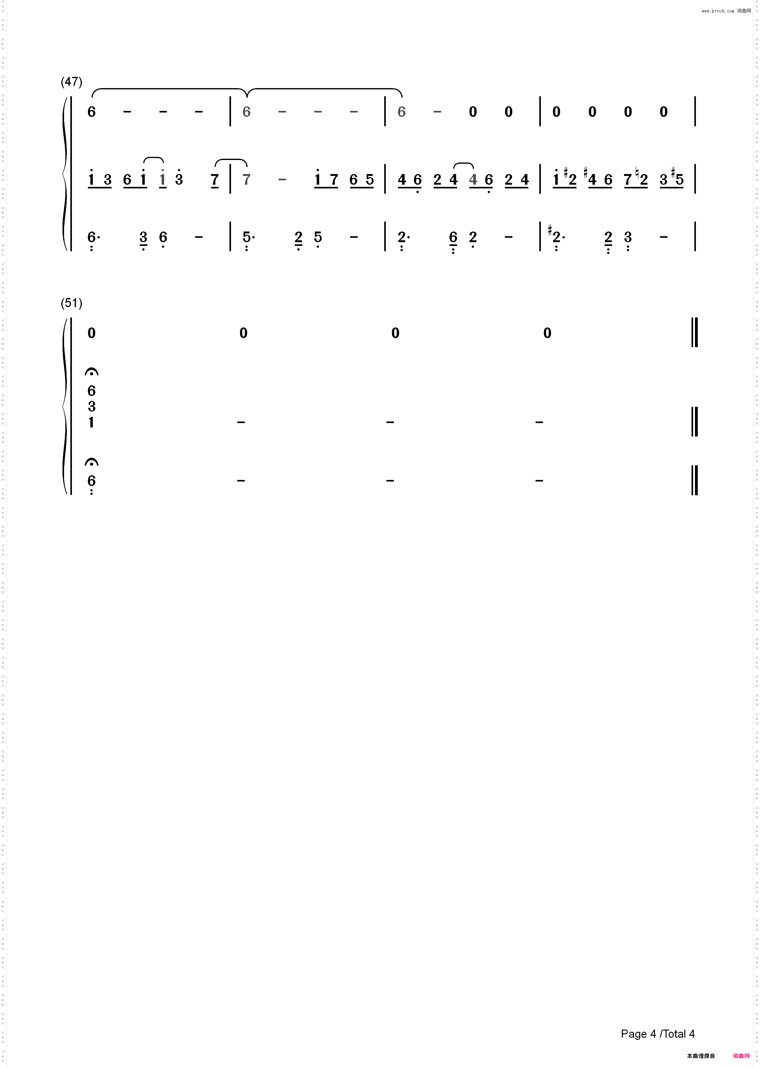 Mary Did You Know-Kathy Mattea_简谱版