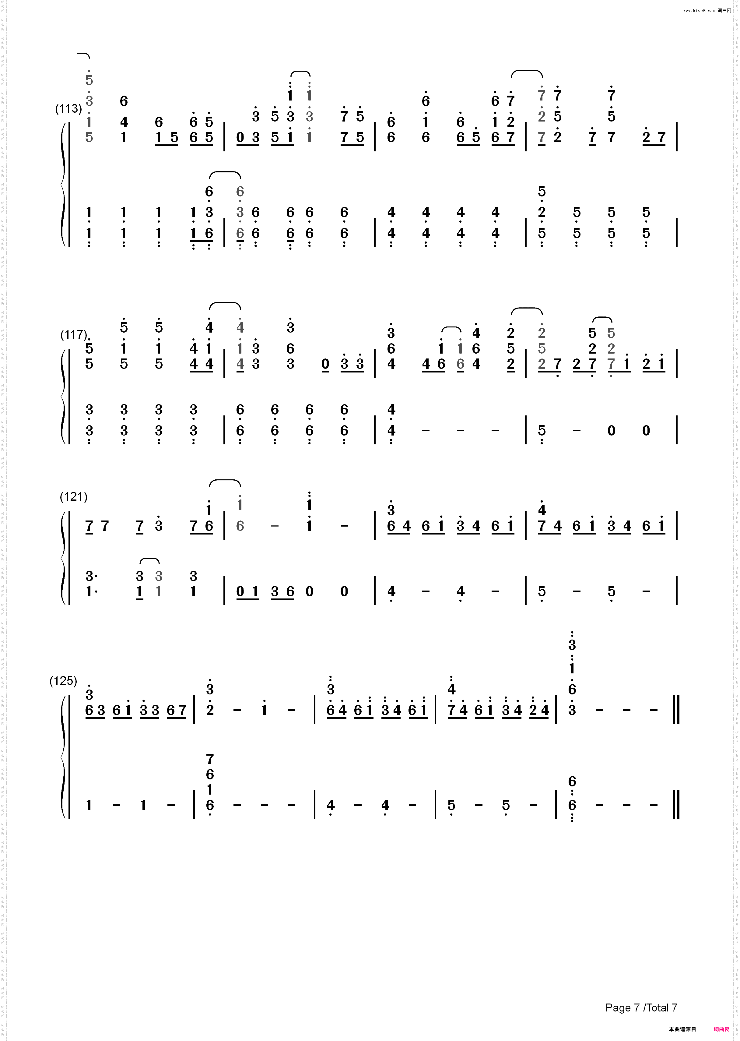 Viva la Vida-ColdPlay_简谱版