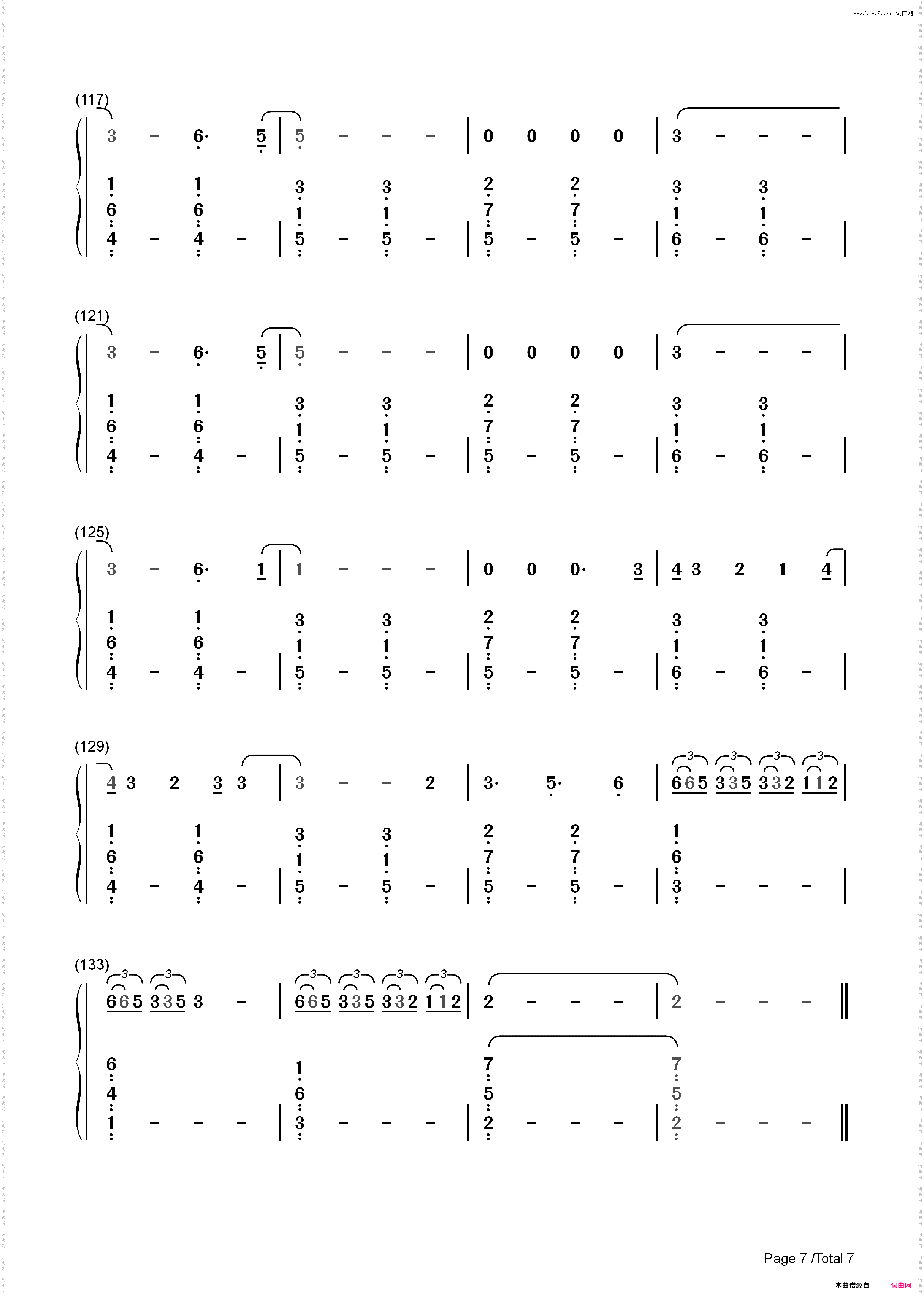 Please Dont Go-Joel Adams_简谱版