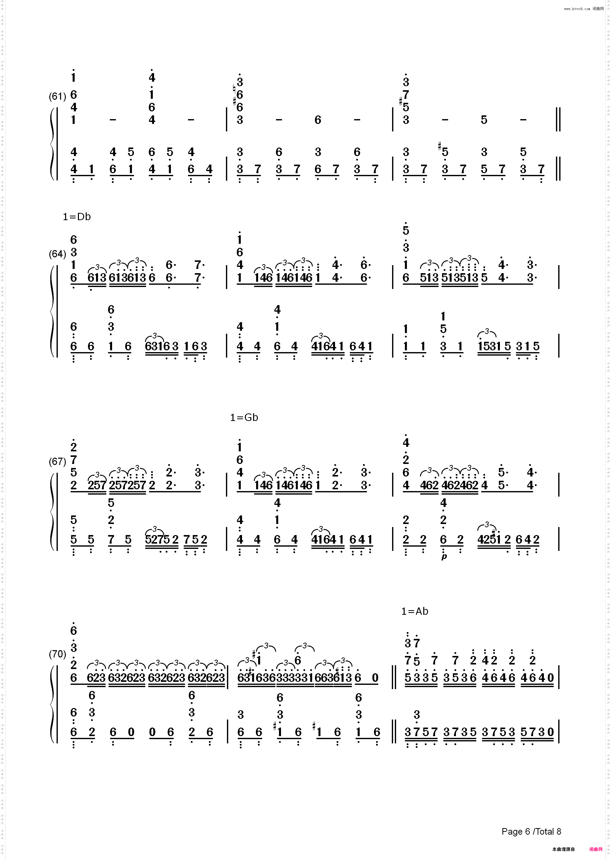 Swordland-刀剑神域插曲_简谱版