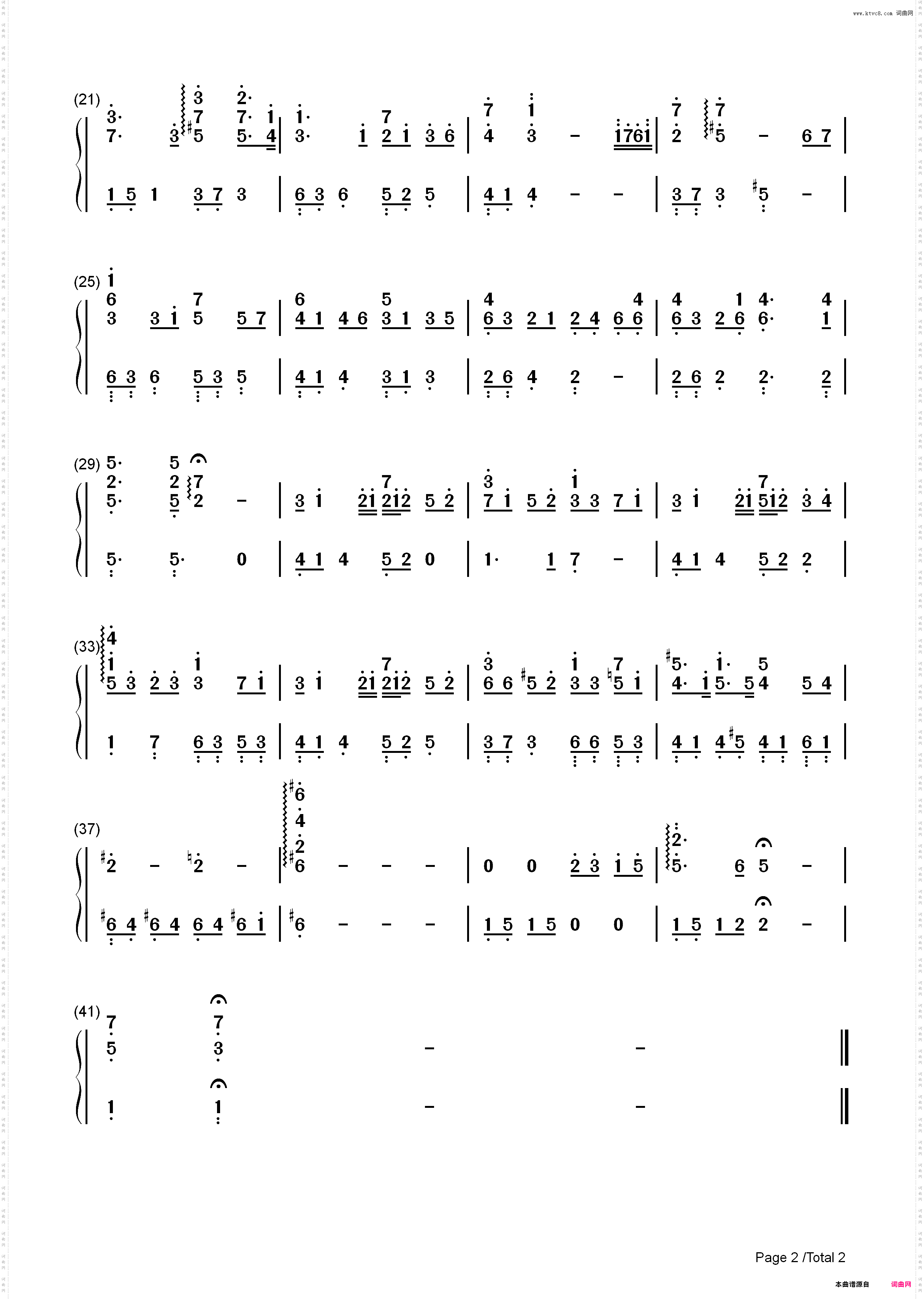 You Are Not Alone-刀剑神域IIOST_简谱版