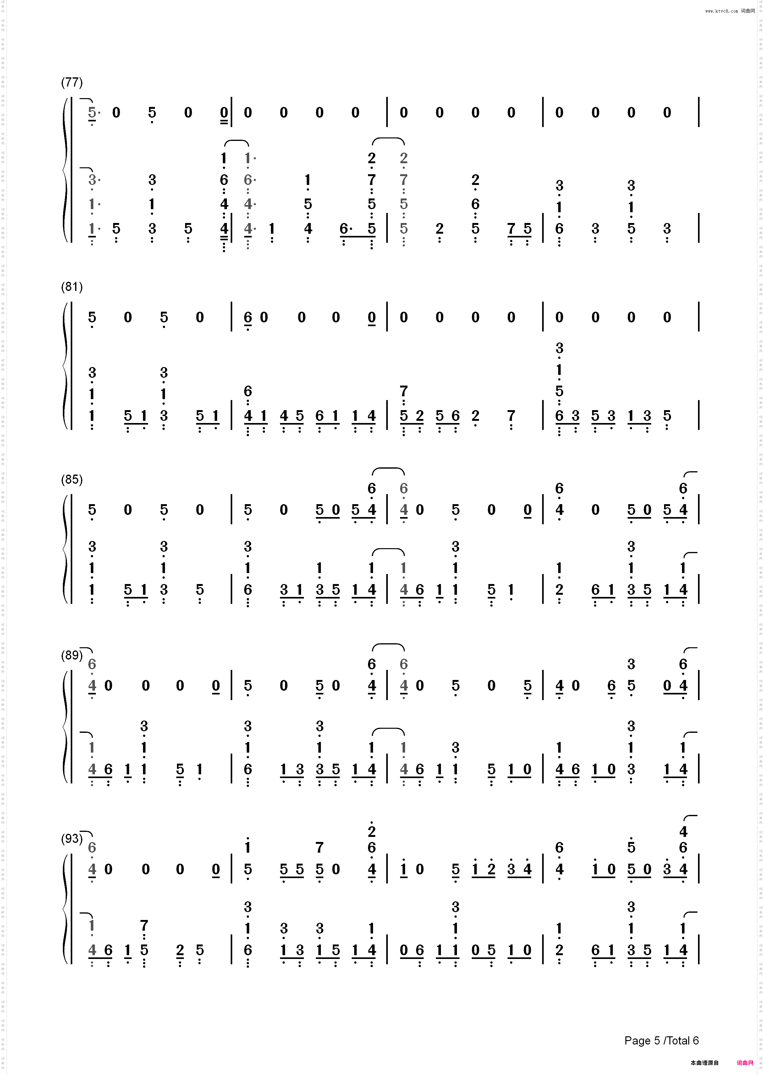 You Be Love-Avicii ft Billy Raffoul_简谱版