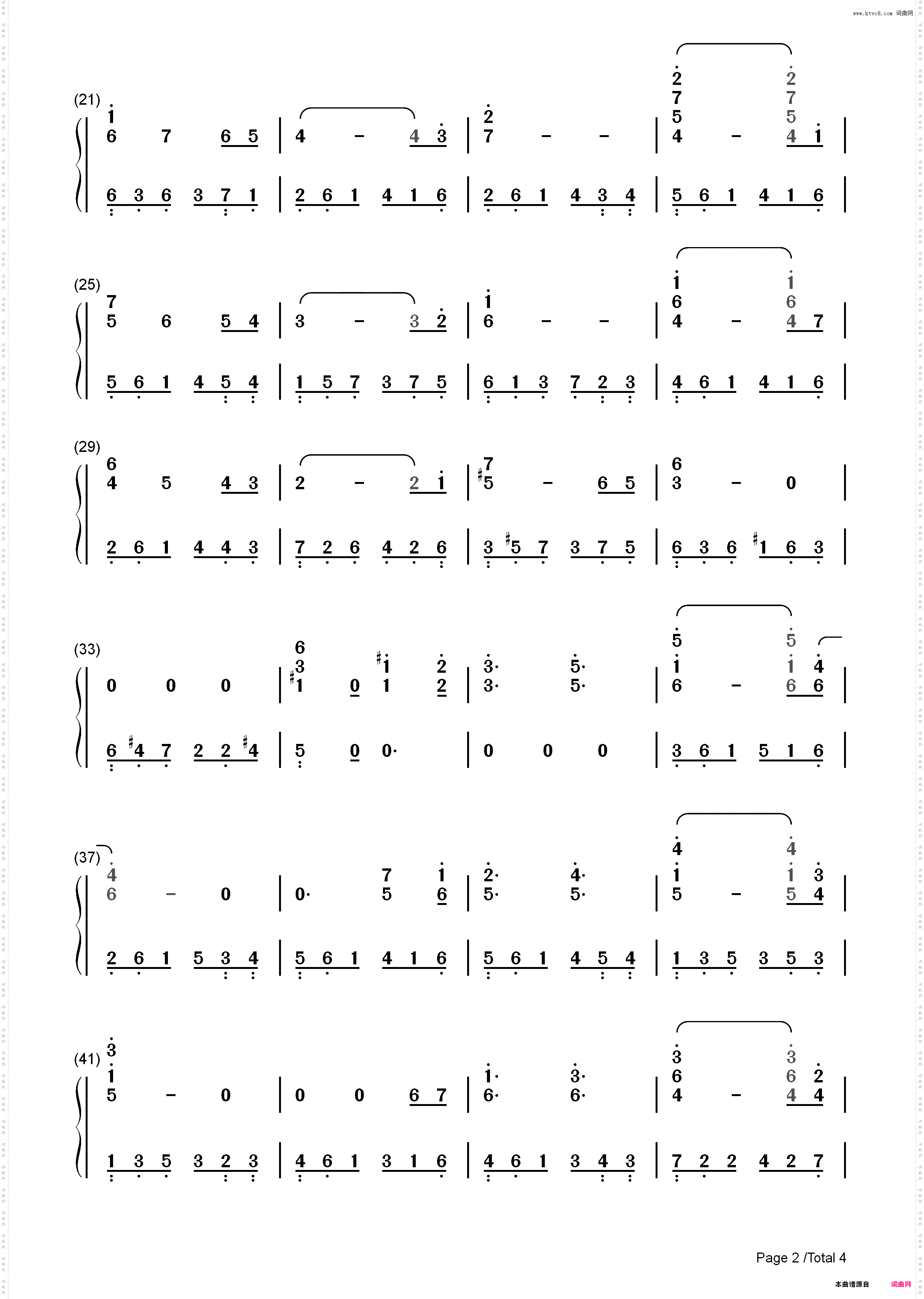 Parisienne Walkways-Gary Moore_简谱版