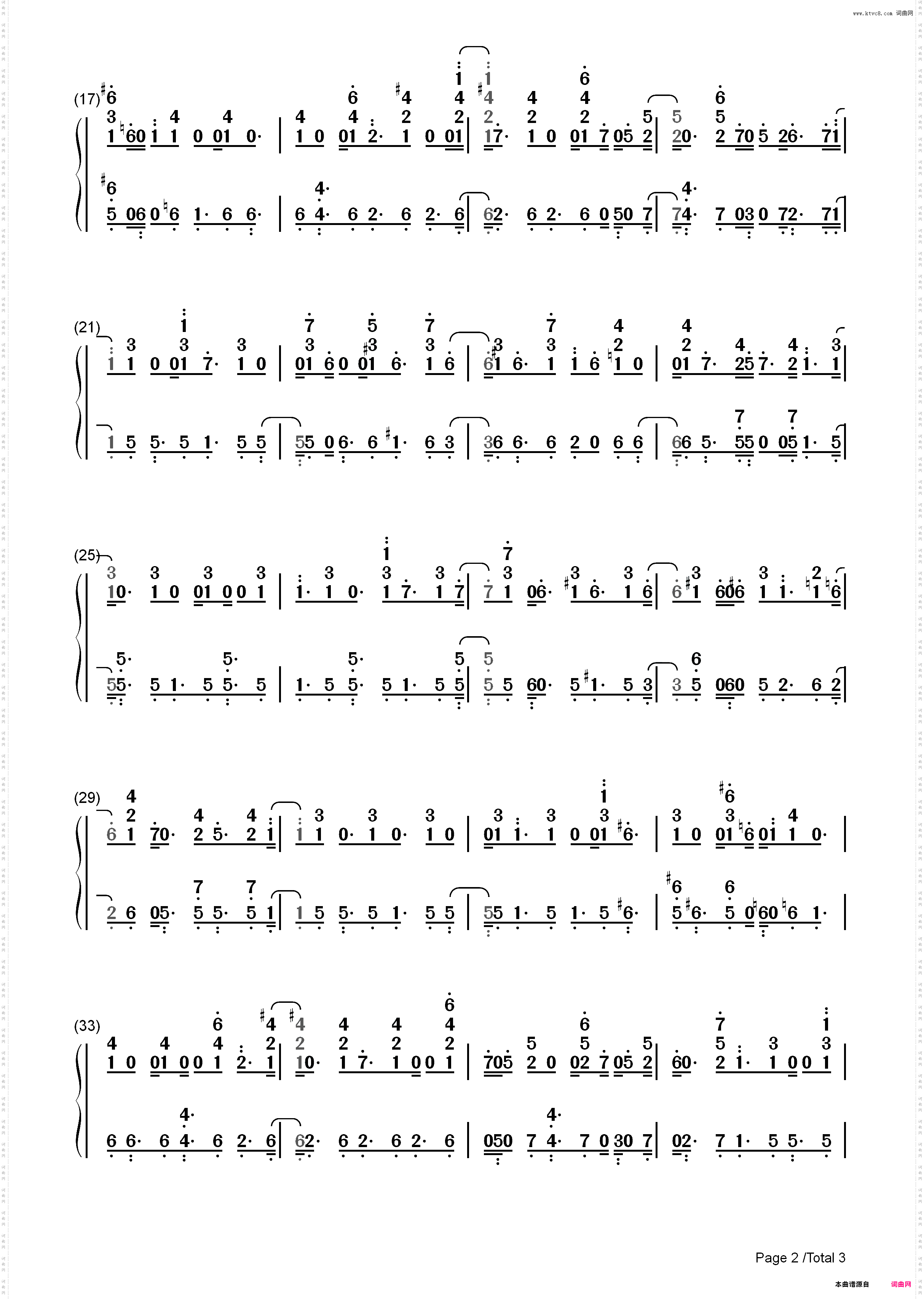 Goodbye Farewell-克里斯托弗罗宾OST_简谱版