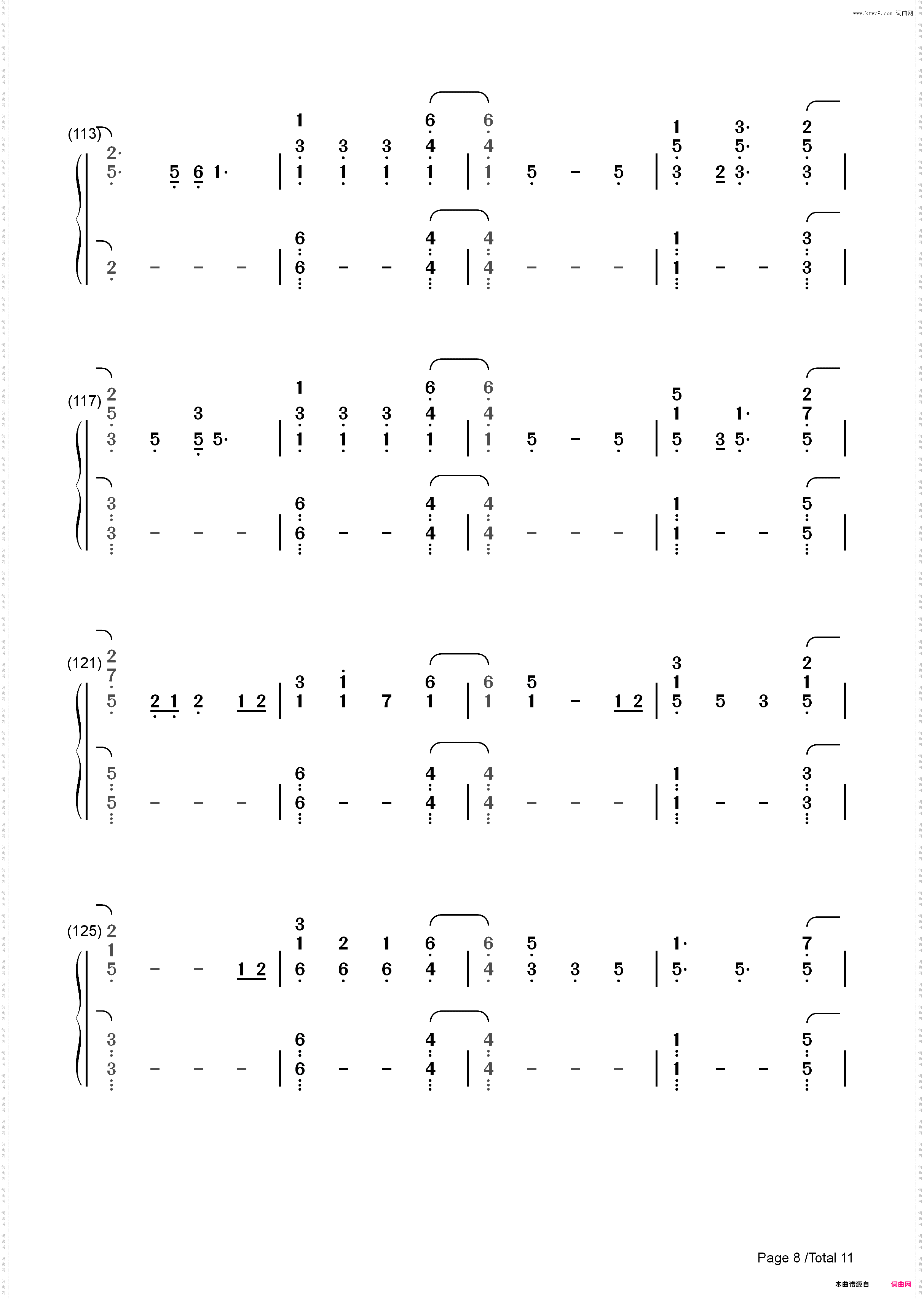 Everglow-Coldplay_简谱版