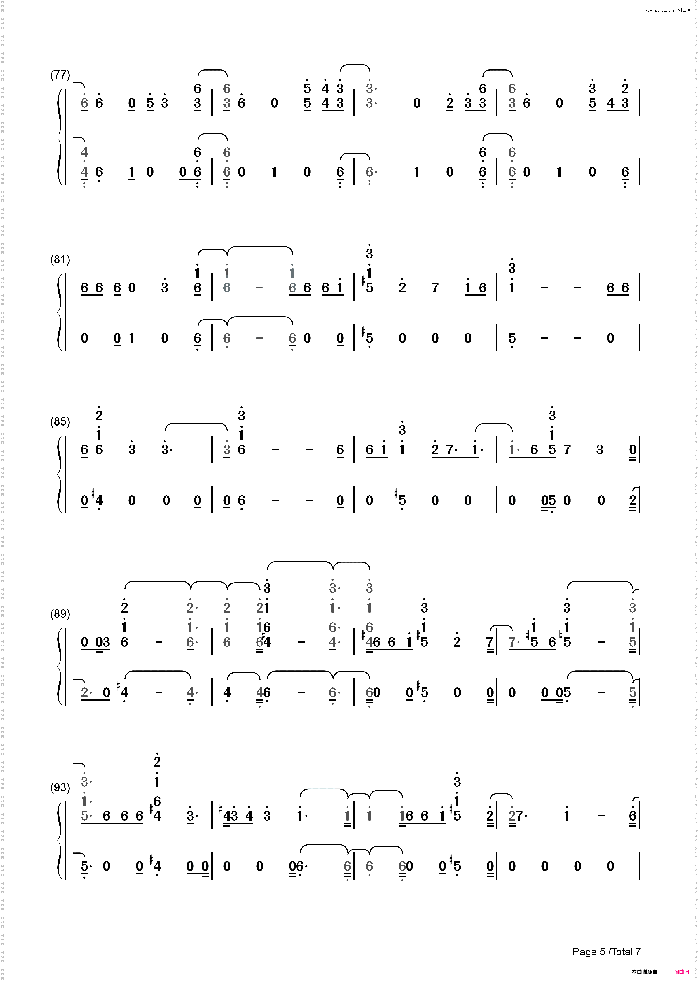 Say Amen Saturday Night-Panic at the Disco_简谱版