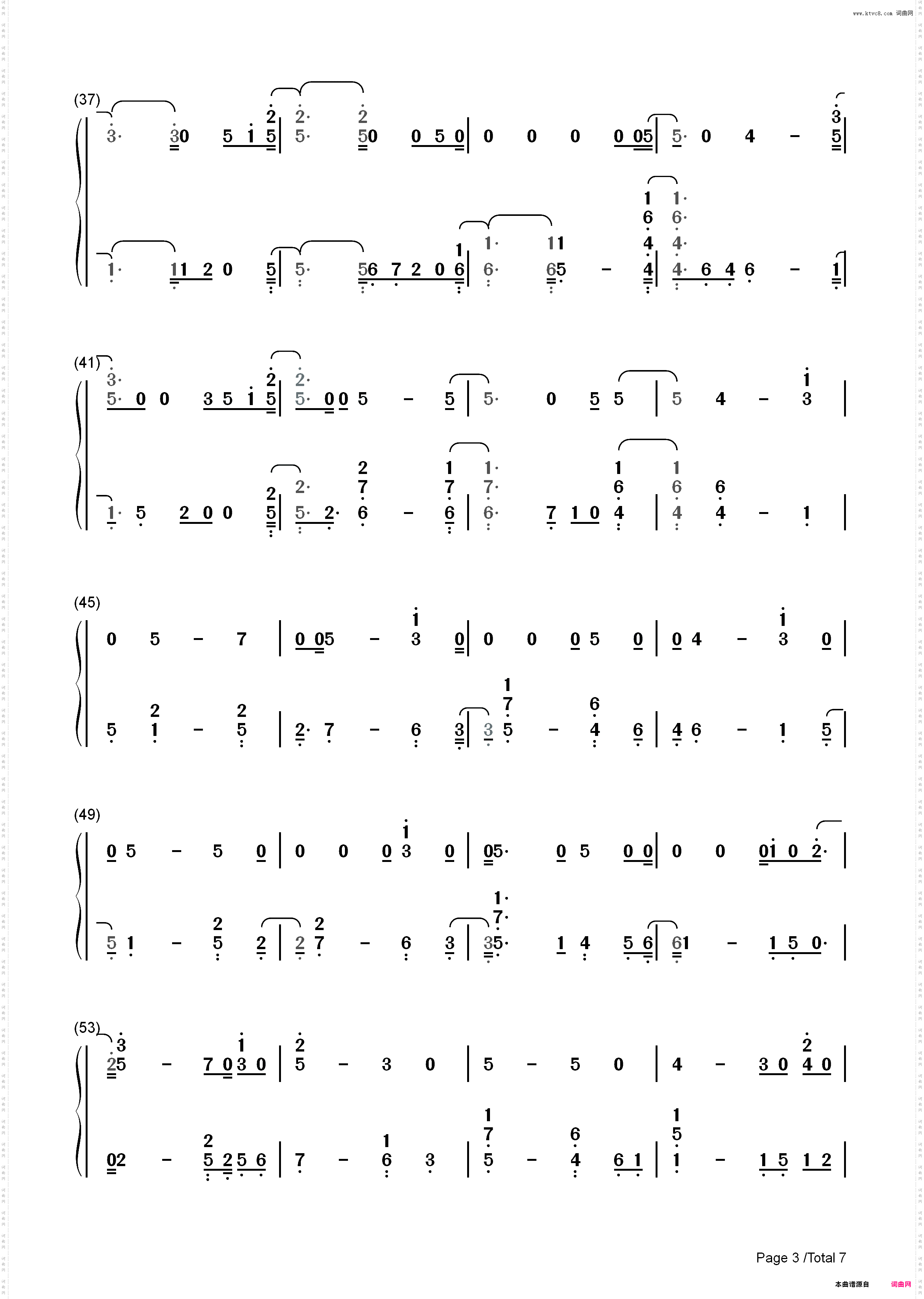 Girls Like You-Maroon 5_简谱版