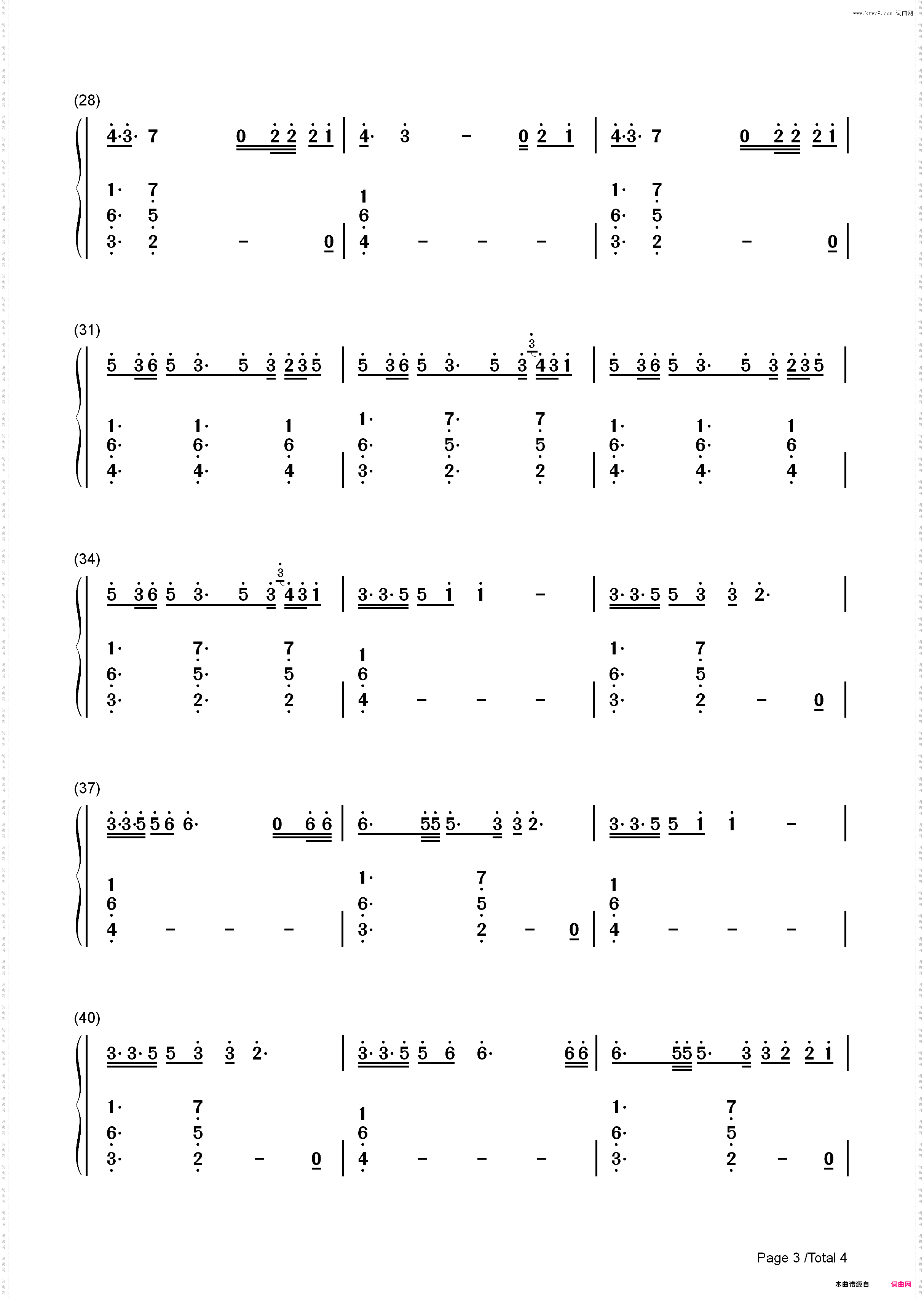 In the Name of Love-Martin Garrix and Bebe Rexha_简谱版