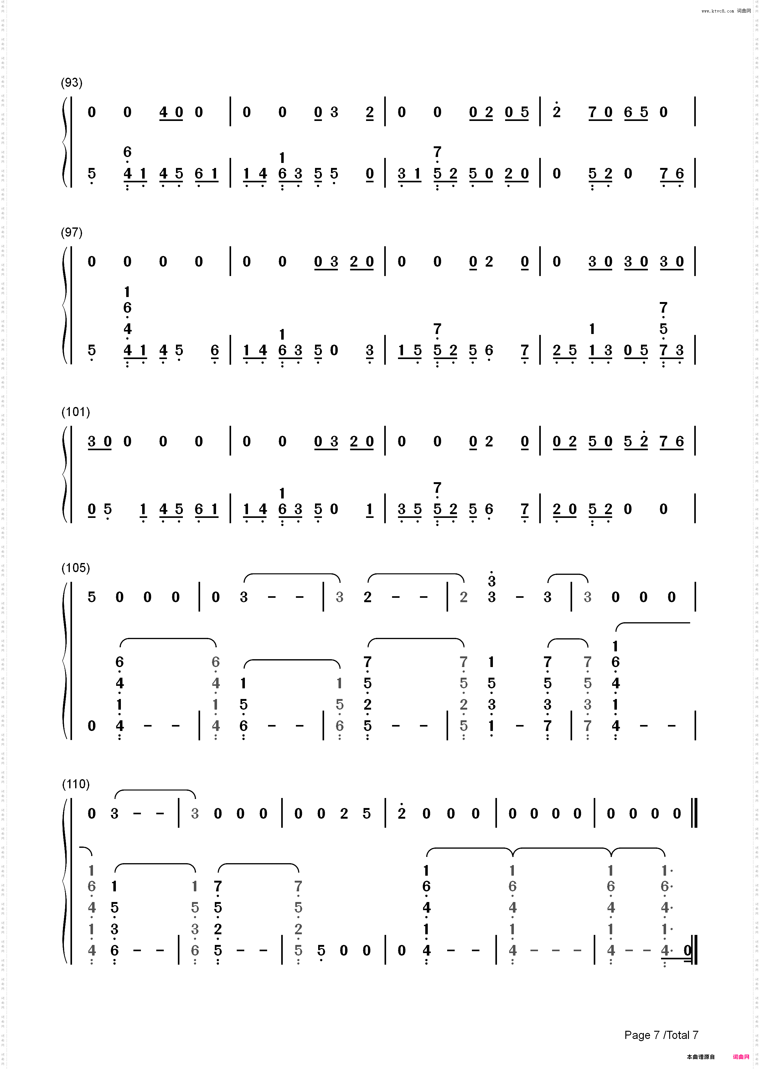 Dress-Taylor Swift_简谱版