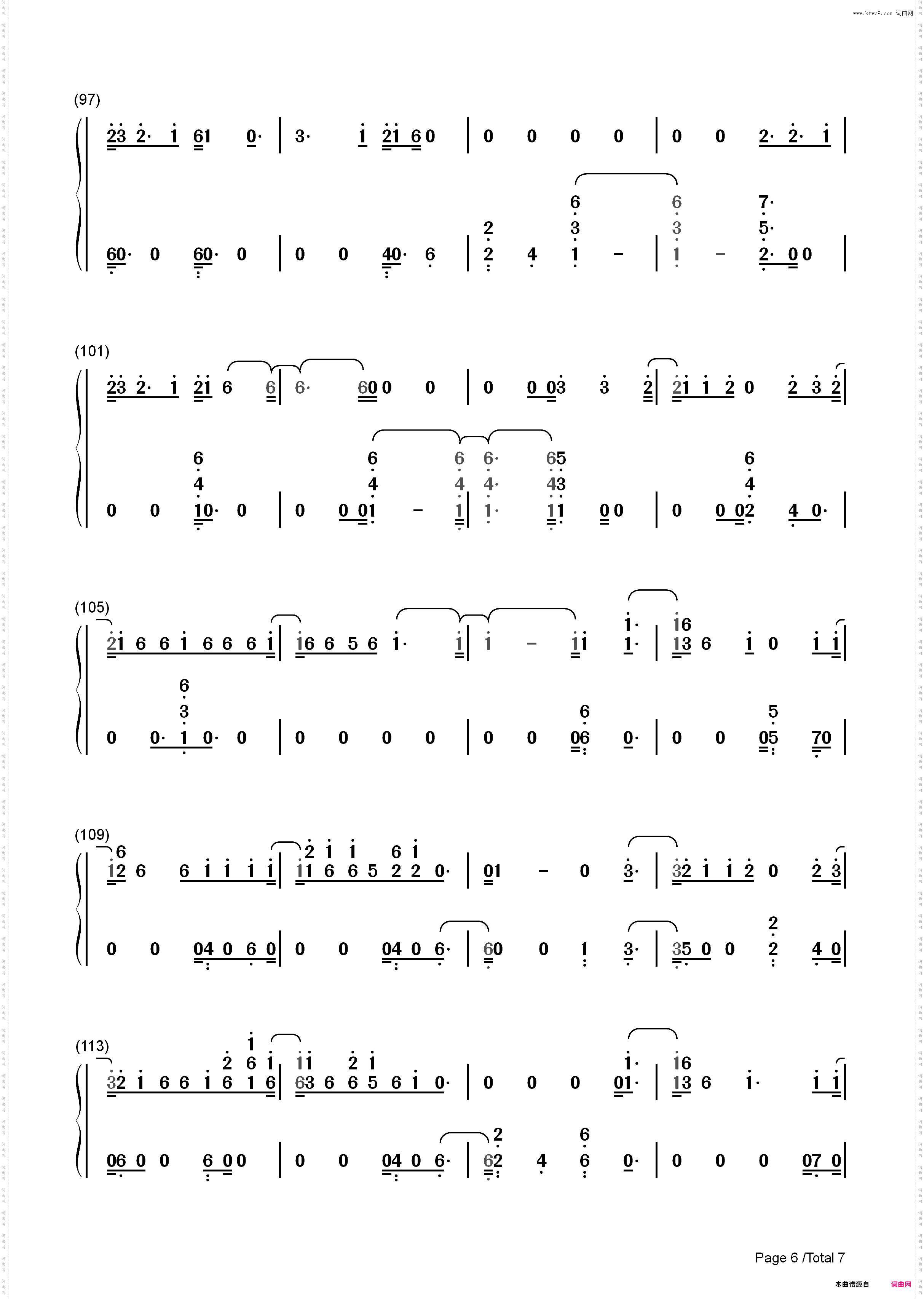 Dont Blame Me-Taylor Swift_简谱版