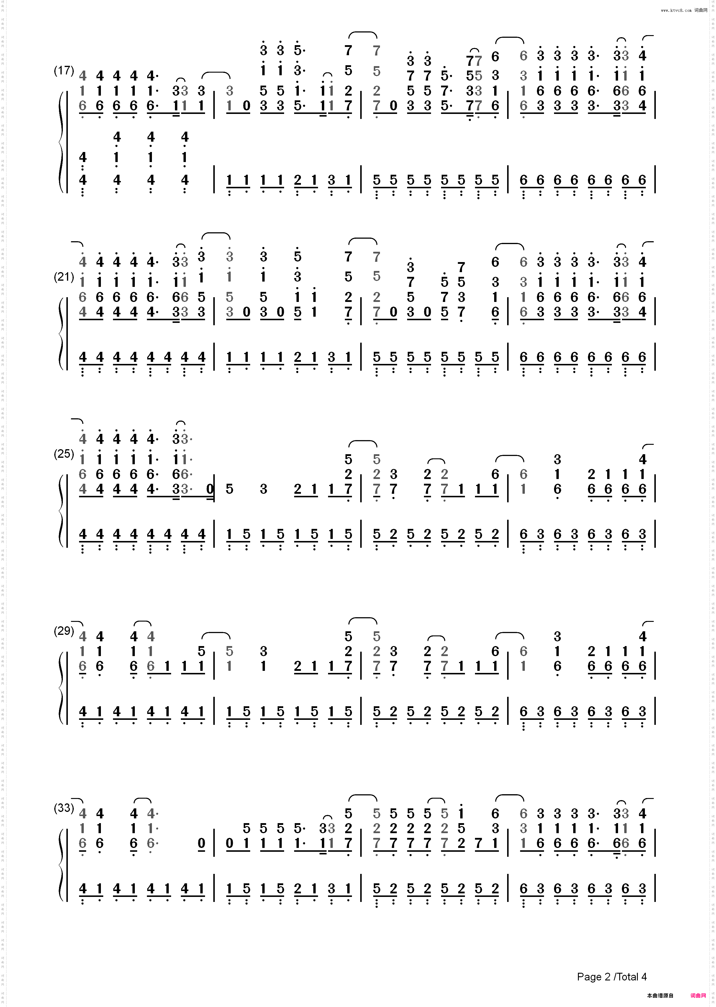 Demons-Imagine Dragons_简谱版