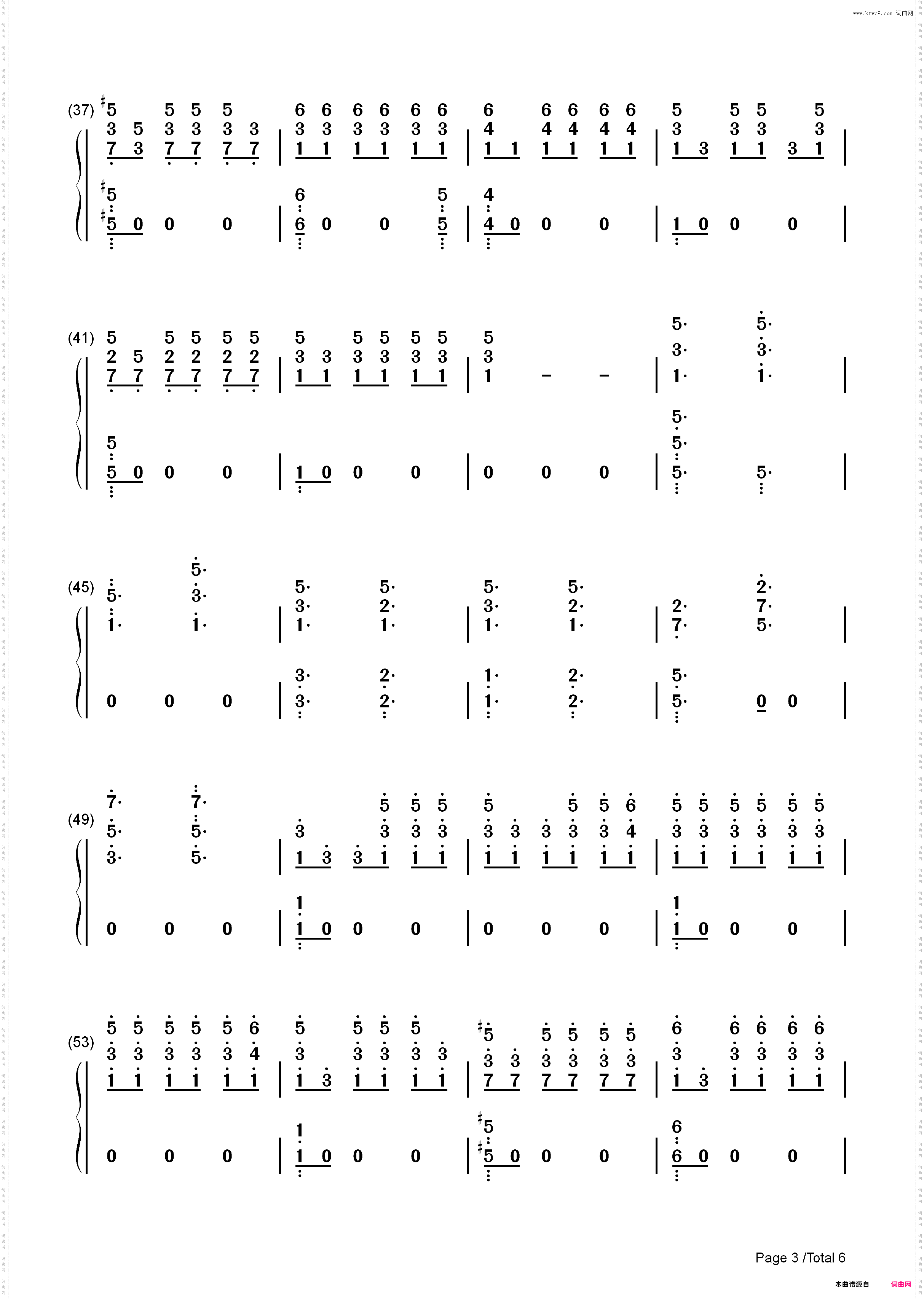 One Last Song-Sam Smith_简谱版