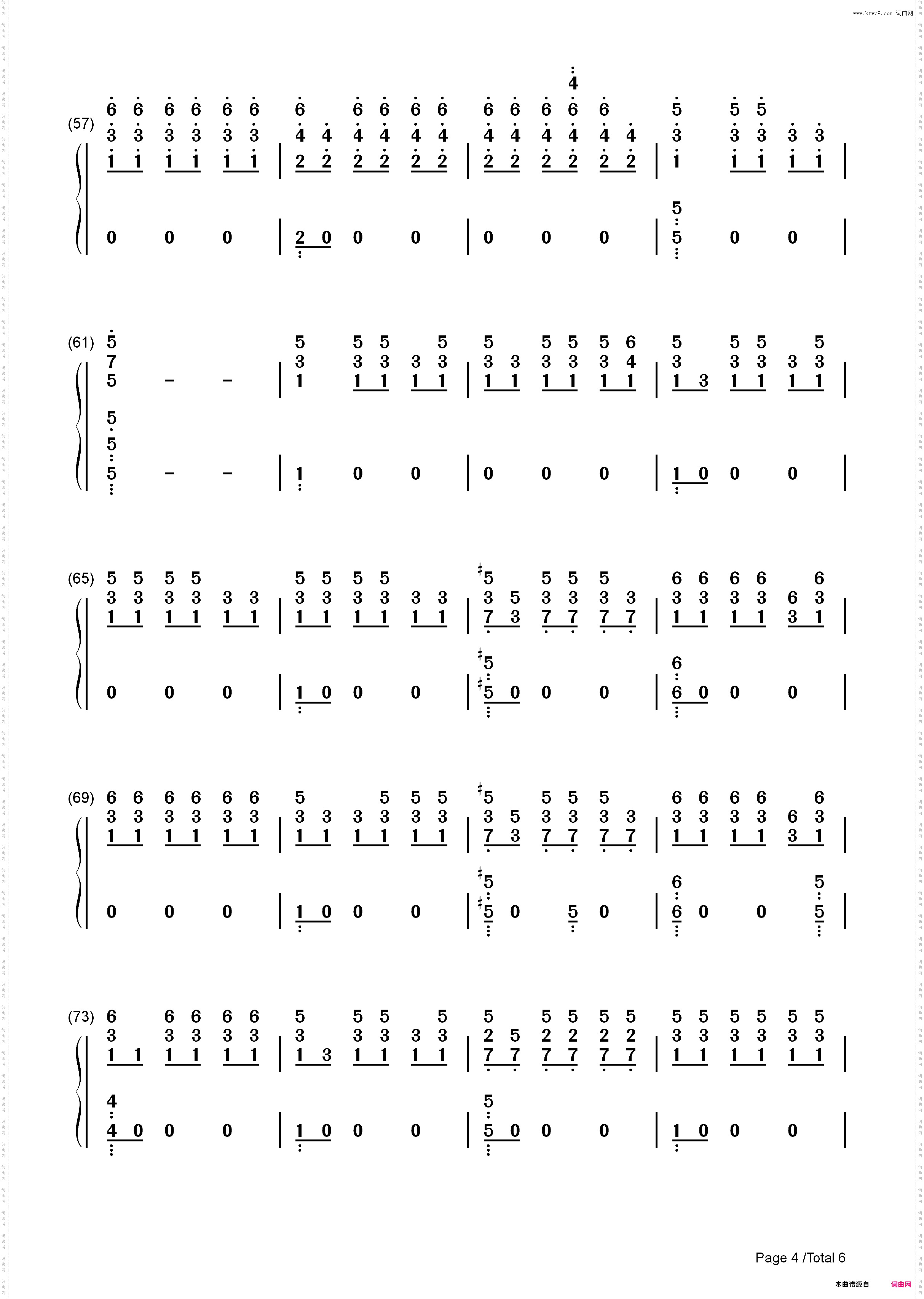 One Last Song-Sam Smith_简谱版