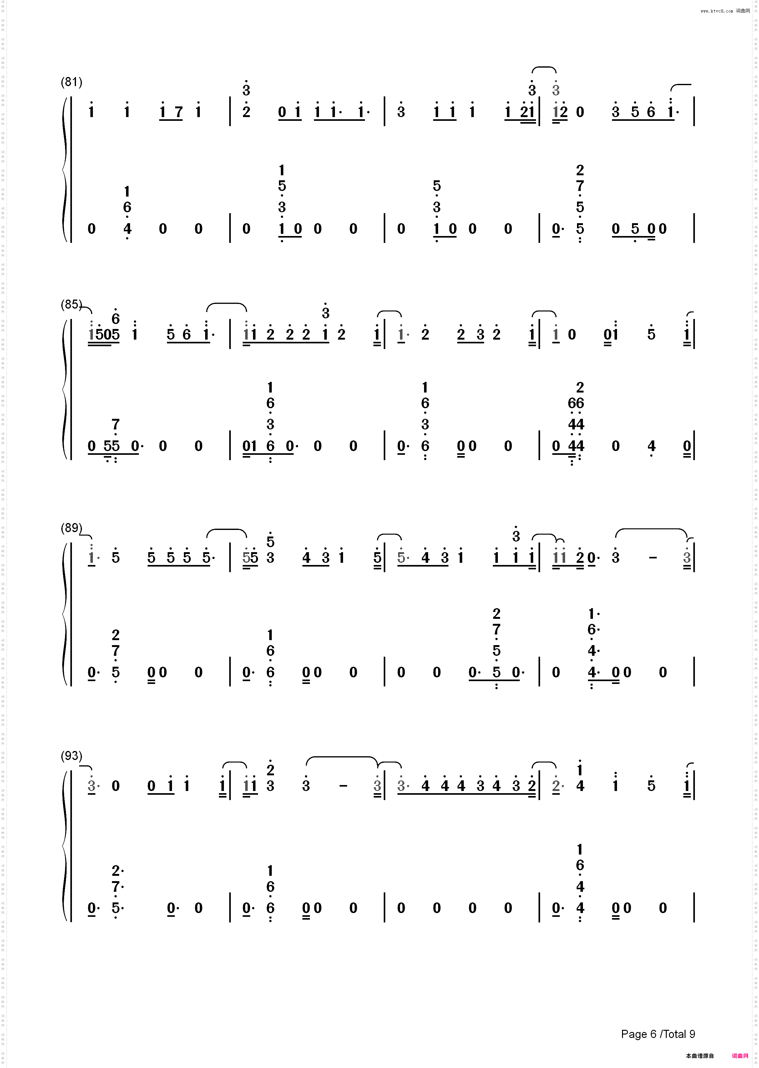 Call It What You Want-Taylor Swift_简谱版