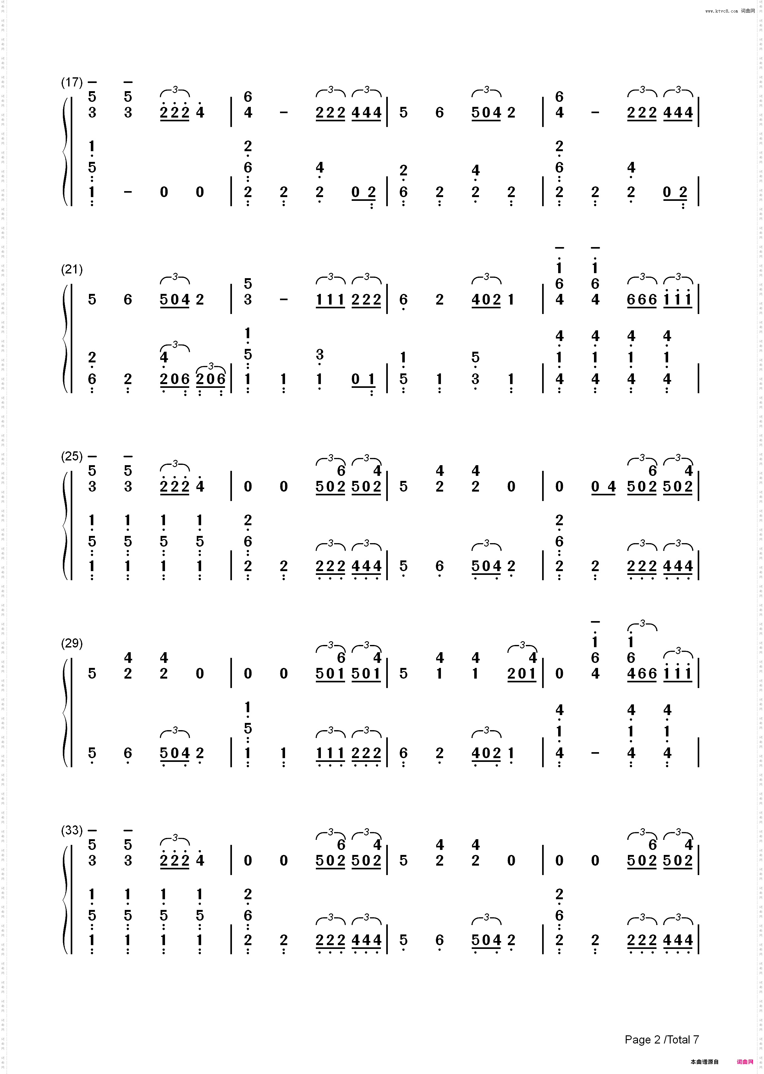 Sail-Awolnation_简谱版