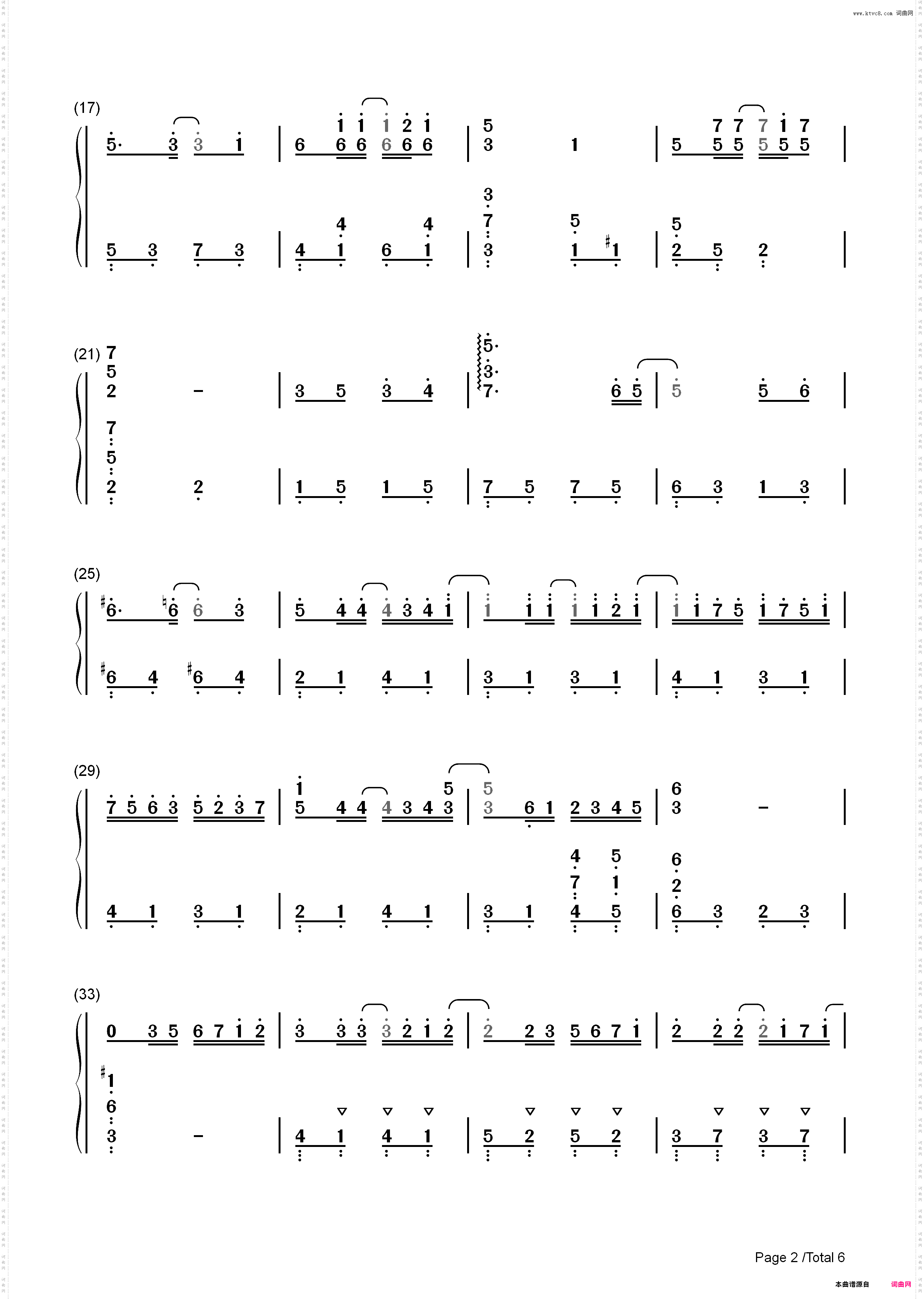 The Letter-Deemo背景音乐_简谱版