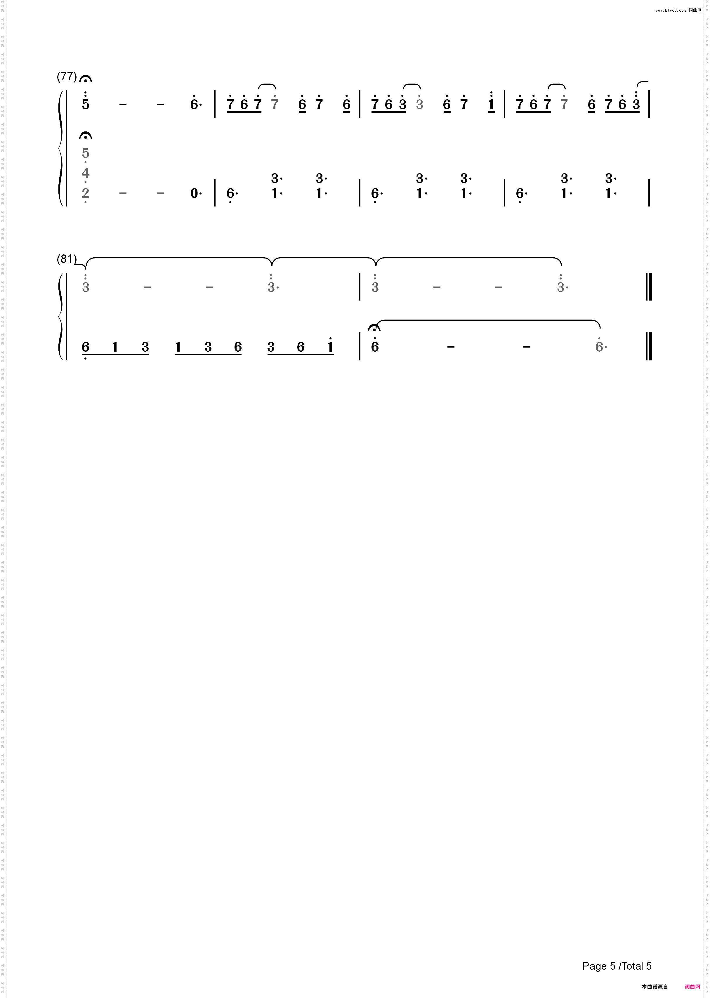 Enchantment-雅尼_简谱版
