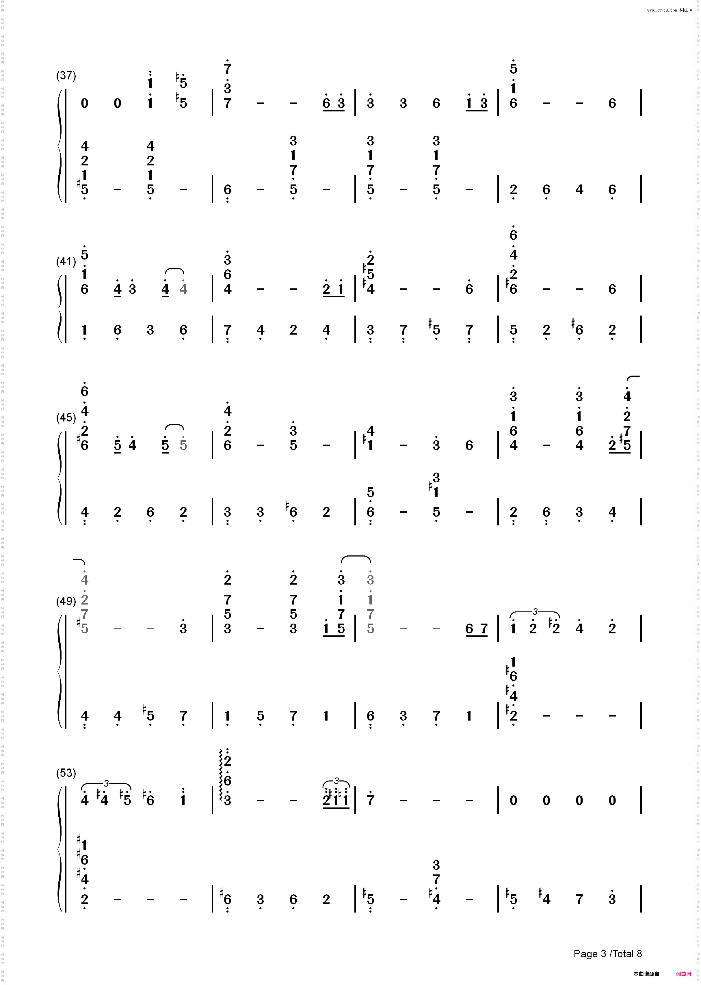 Ballade-久石让-Brother_简谱版