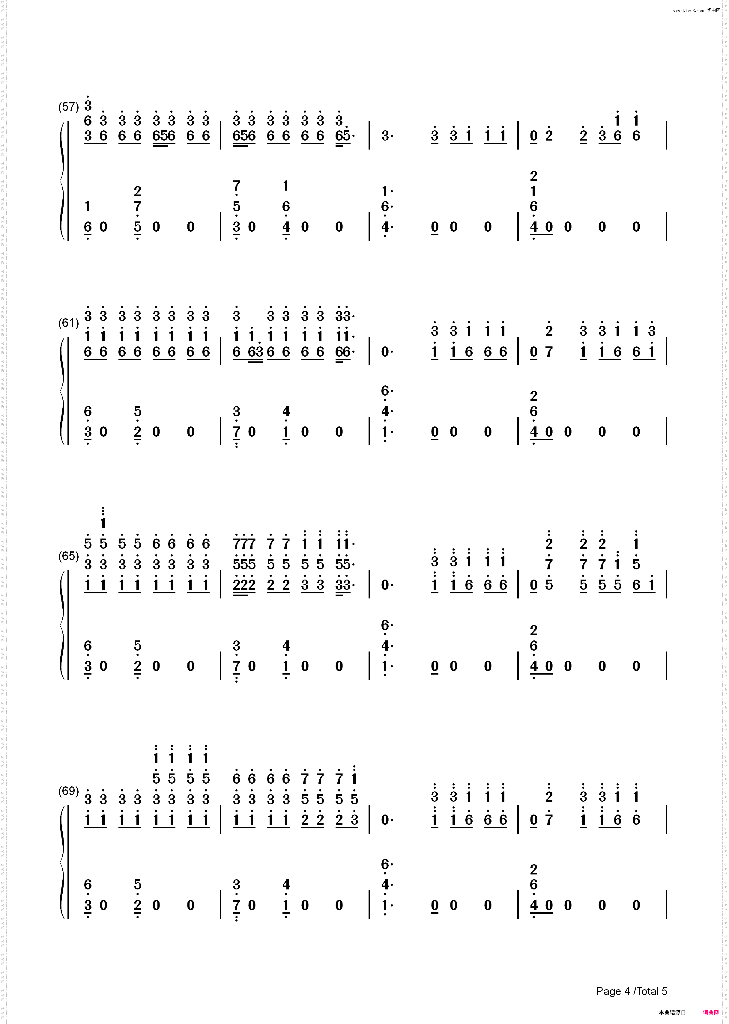 Woman-Kesha_简谱版