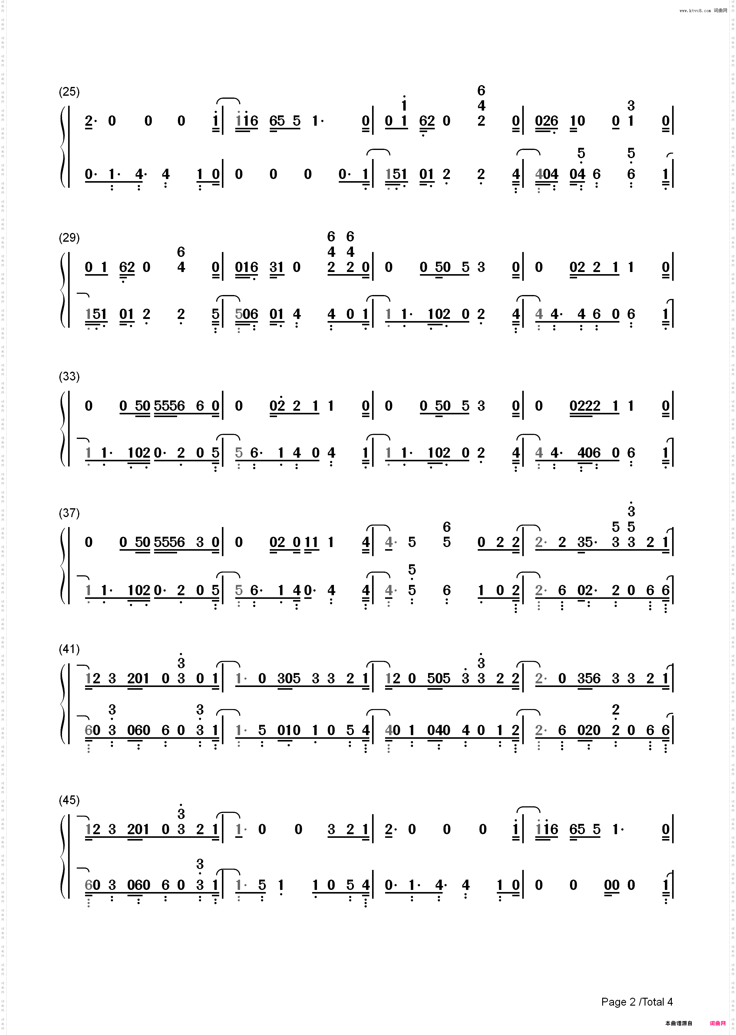 Hard Times-Paramore_简谱版