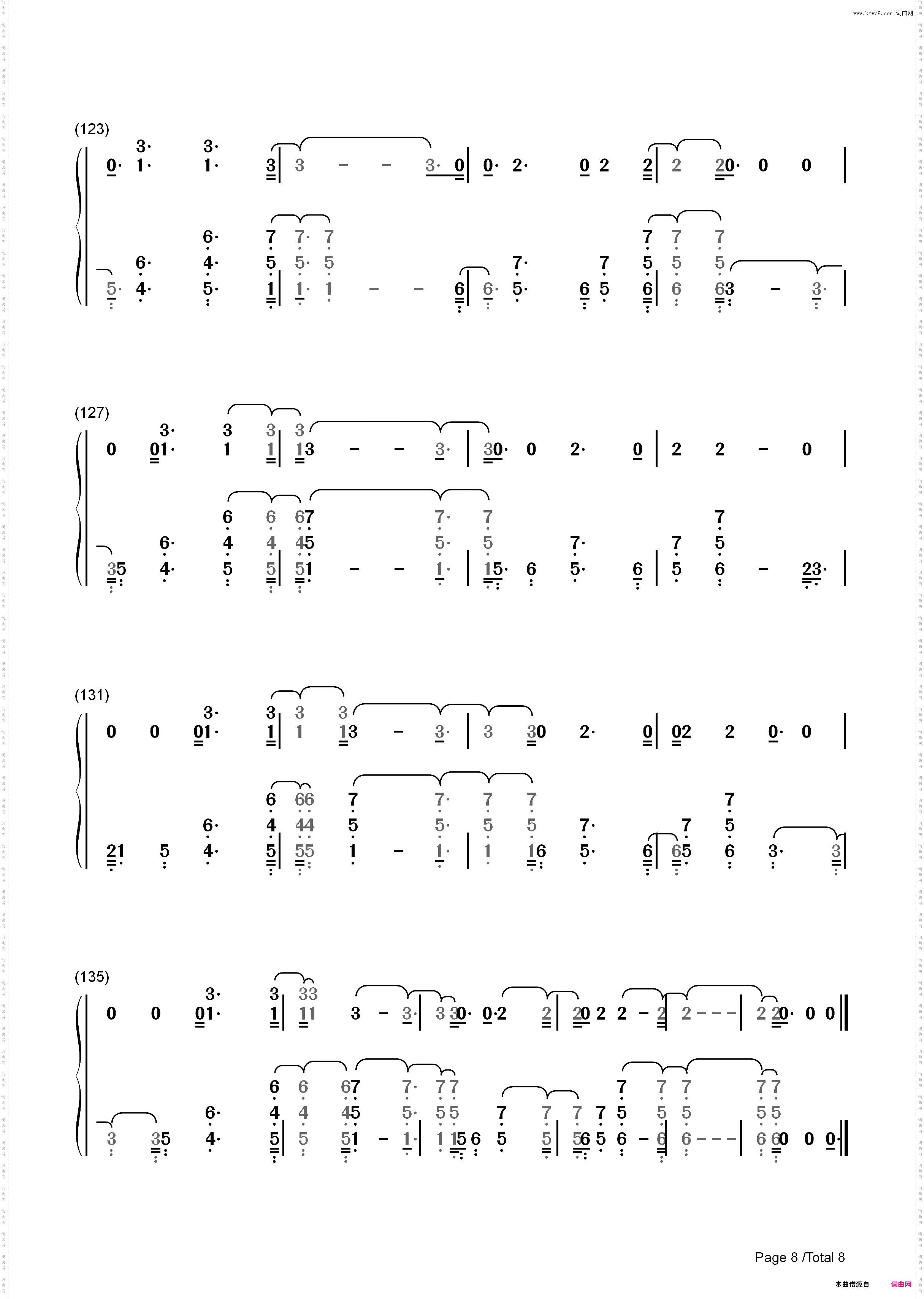 Prayers Up-Calvin Harris_简谱版