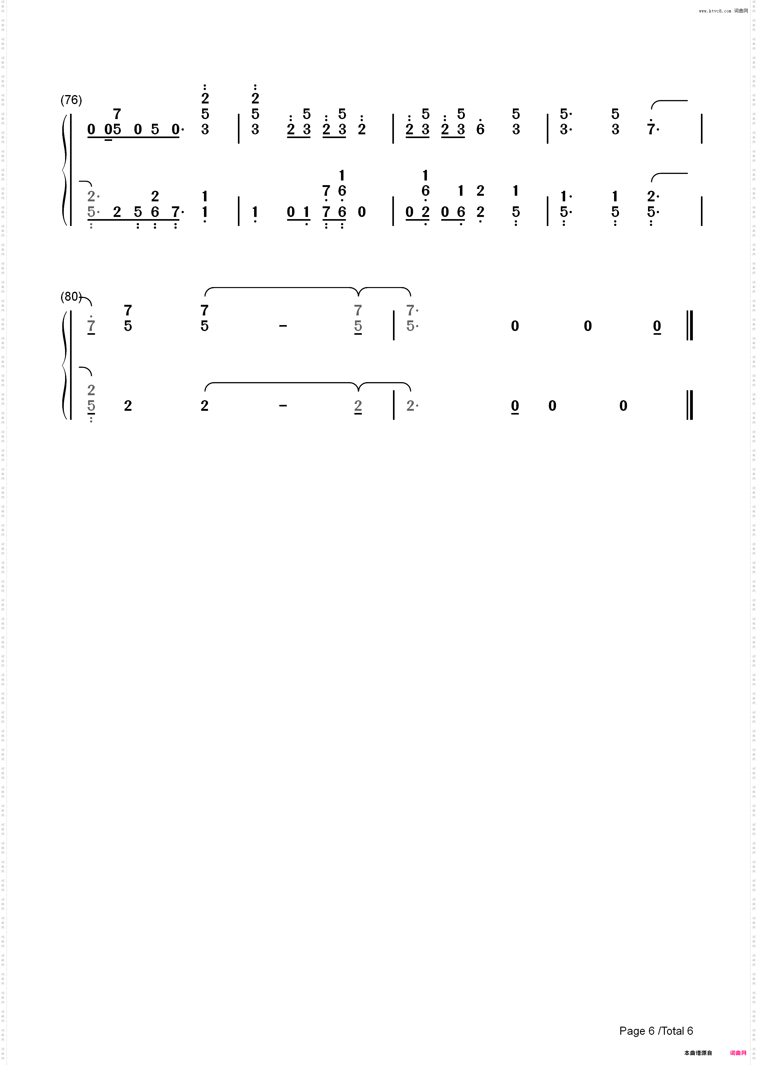 Heatstroke-Calvin Harris_简谱版