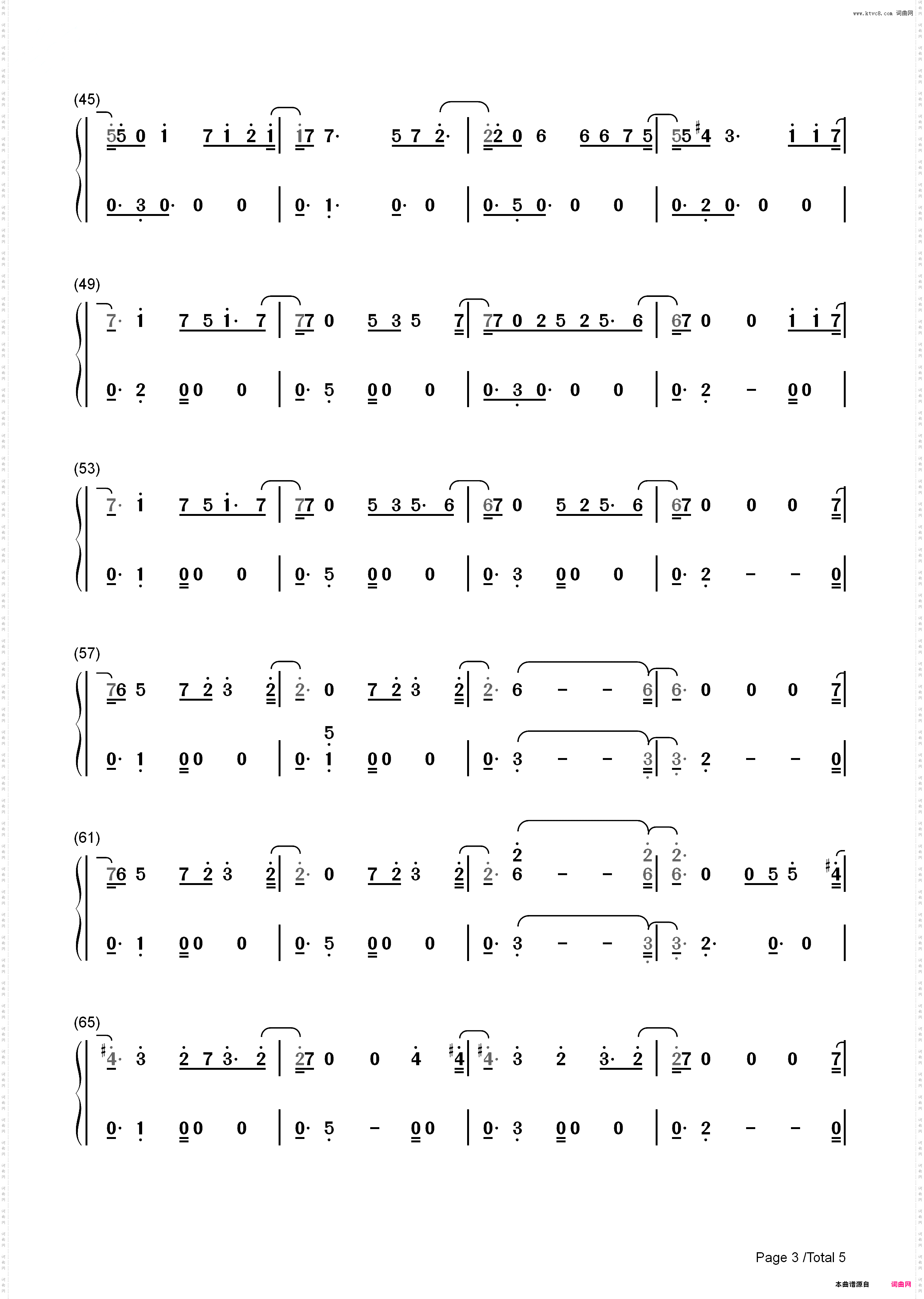 Just Hold On-Steve Aoki and Louis Tomlinson_简谱版