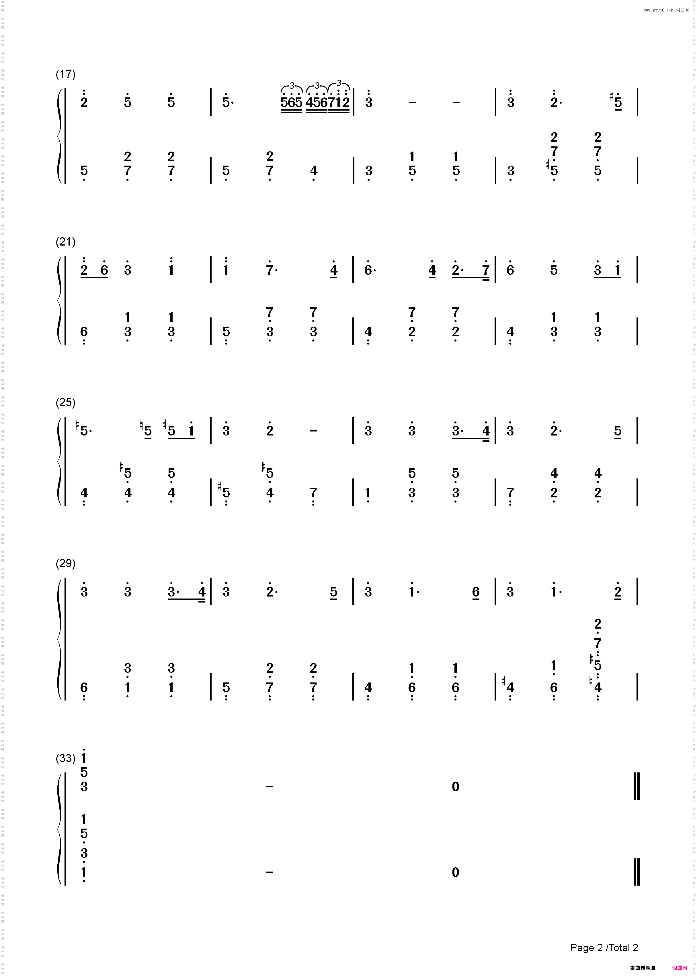 Waltz for John and Mary-神探夏洛克OST_简谱版